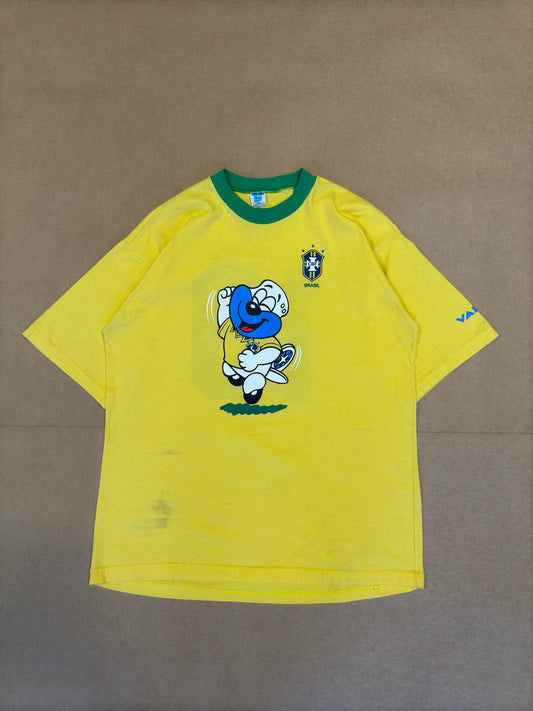 Y2K Brazil #10 Mascot VARIG Tee XL