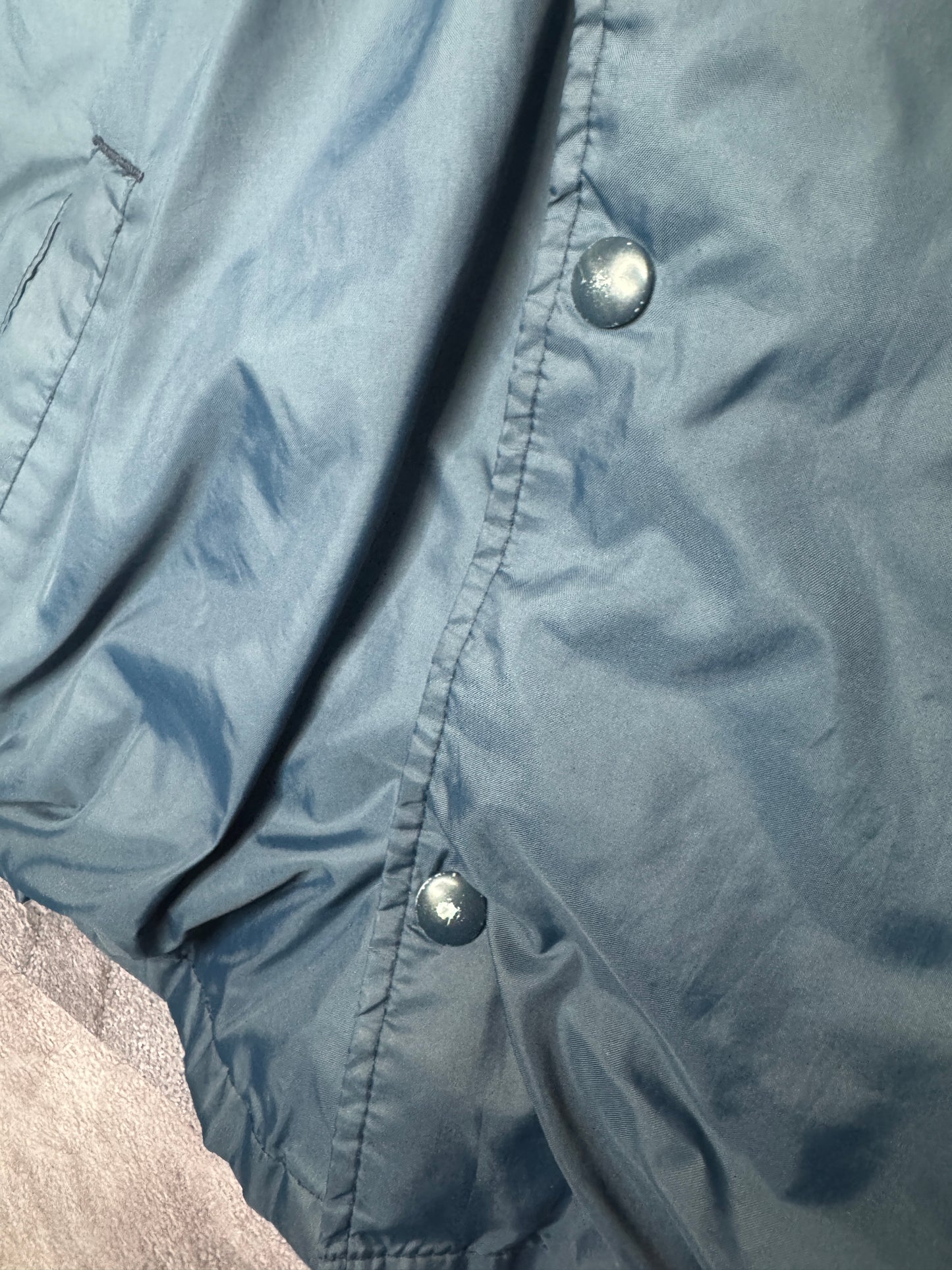 80s Notre Dame Nylon Shell Coaches Jacket XL