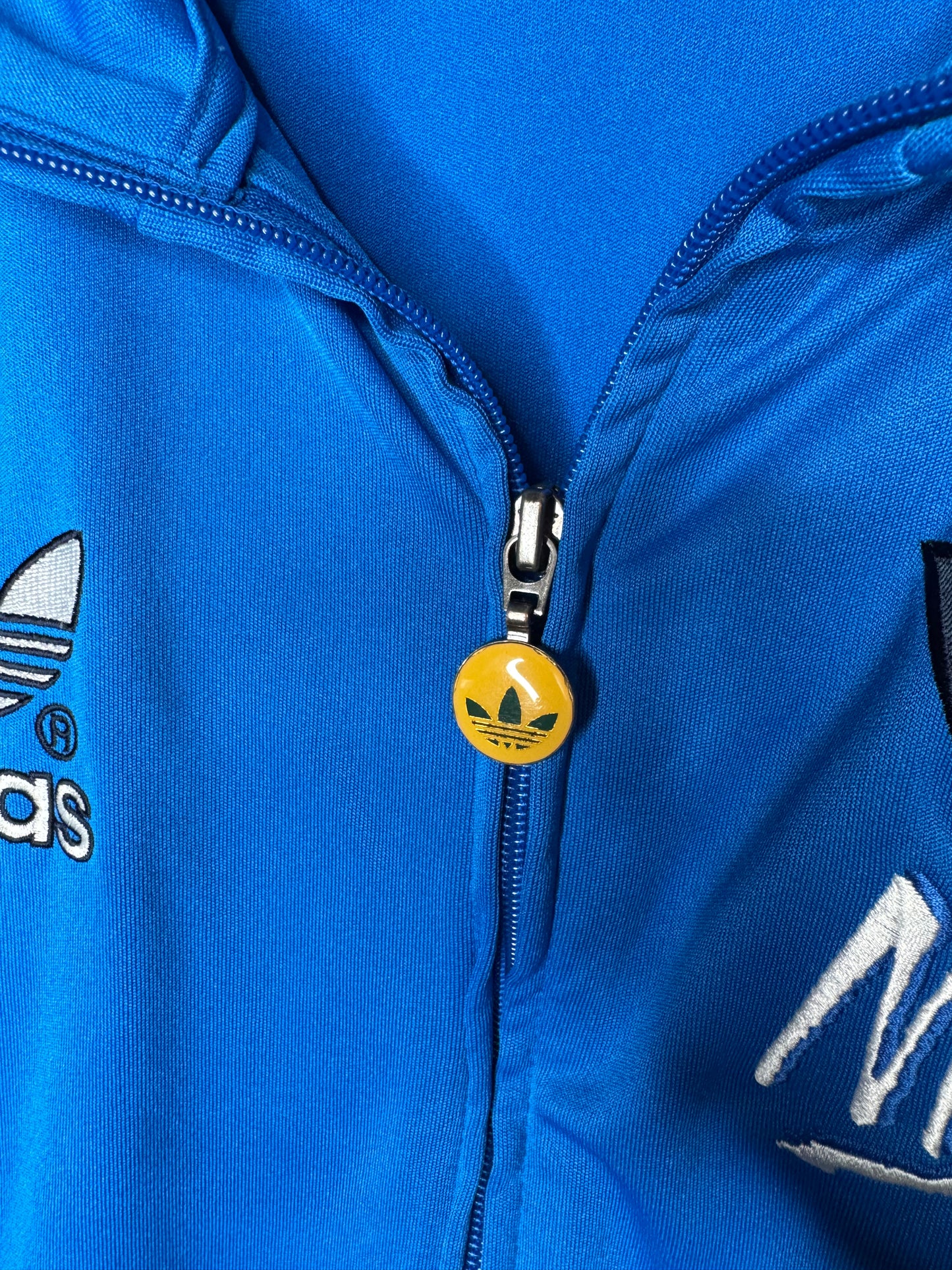 Y2K Dallas Mavericks Adidas Zip Up Jacket 2XL