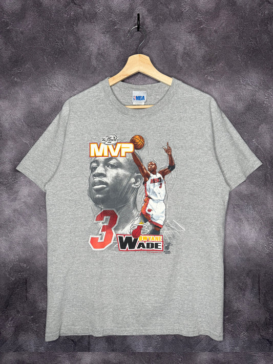 2006 Dwayne Wade Miami Heat NBA Finals MVP Tee M