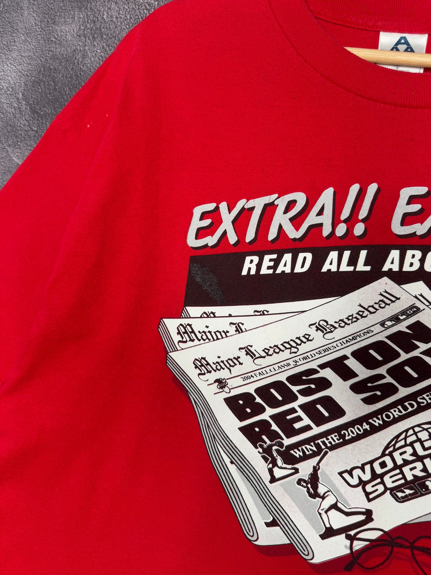 2004 Boston Red Sox World Series Champions Tee XL