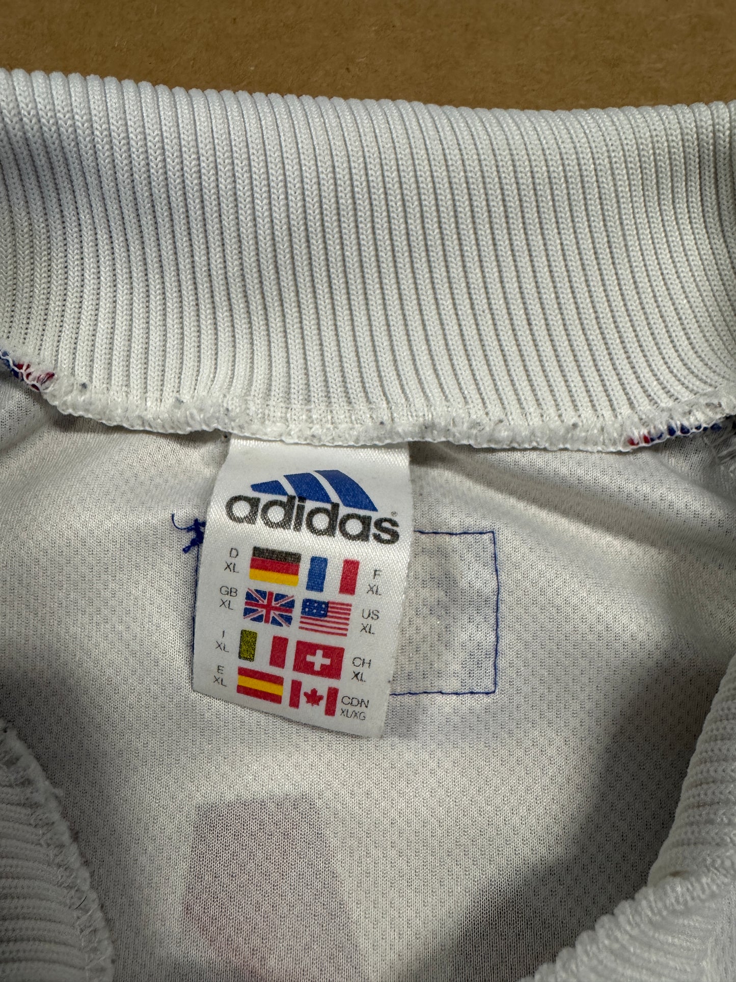 1998 World Cup Zidane #10 France Soccer Jersey XL