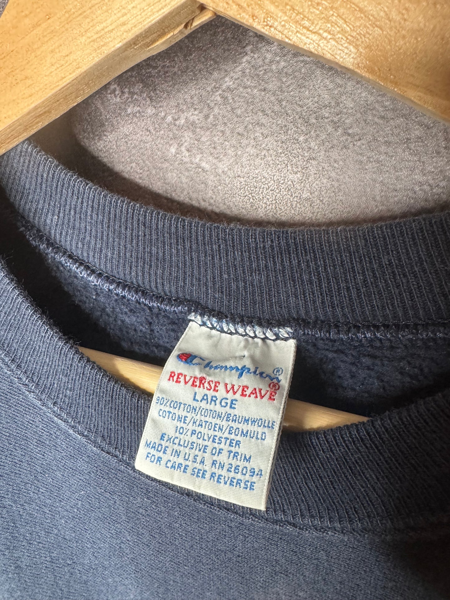 90s University of Notre Dame Champion Reverse Weave Sweatshirt L