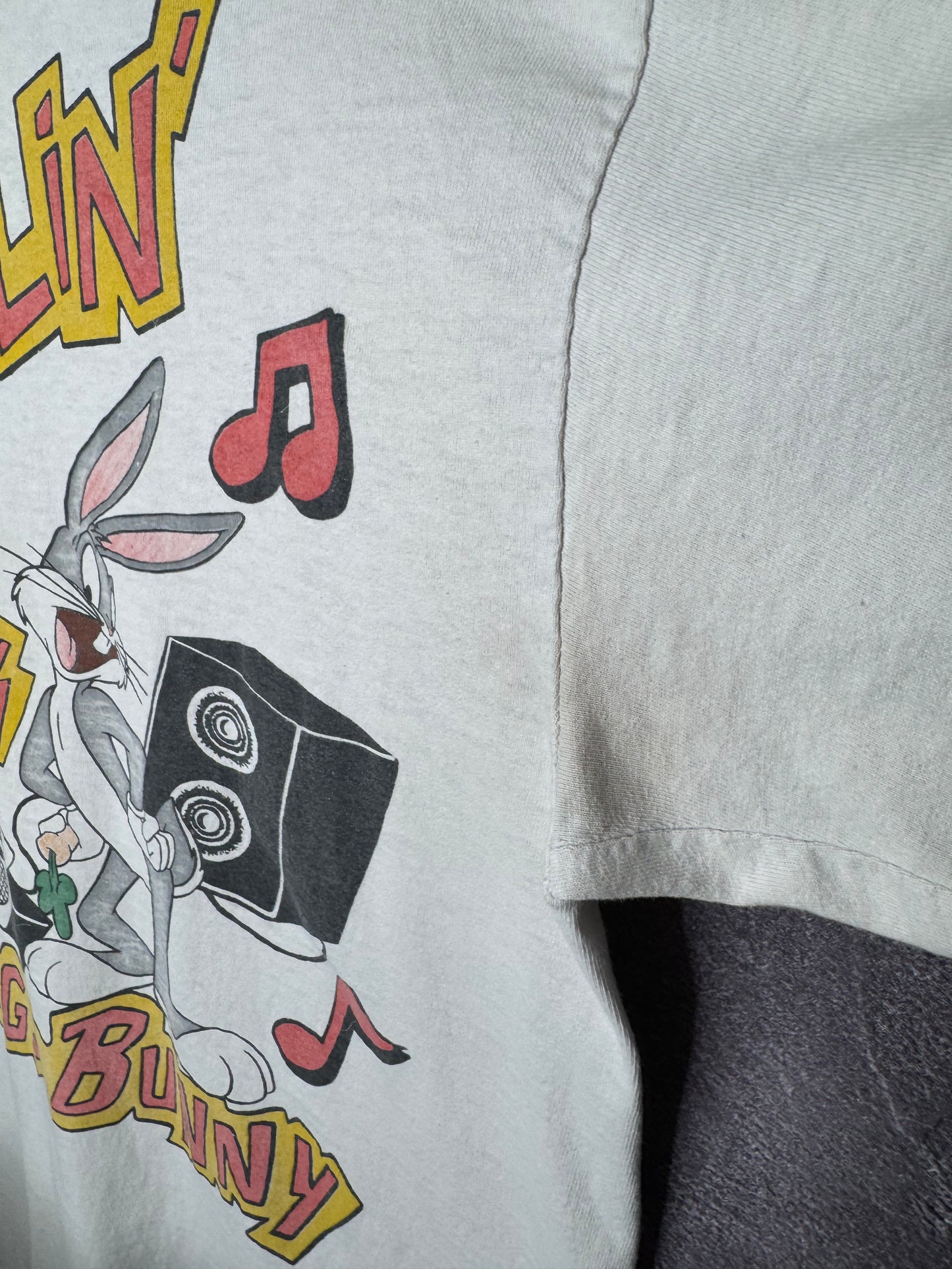 1994 Chillin With Taz & Bugs Bunny Looney Tunes Tee XL