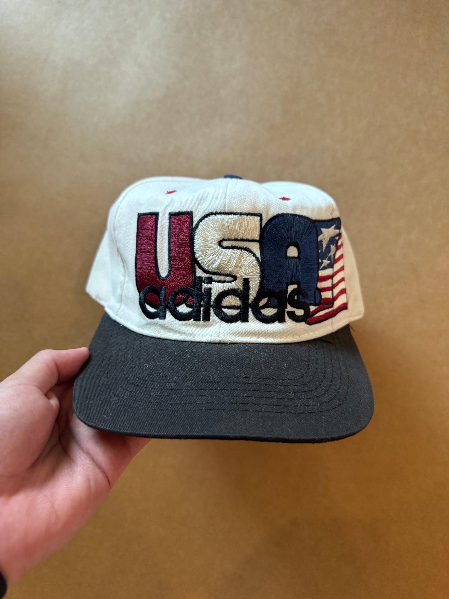 90's USA World Cup Soccer Adidas SnapBack Hat