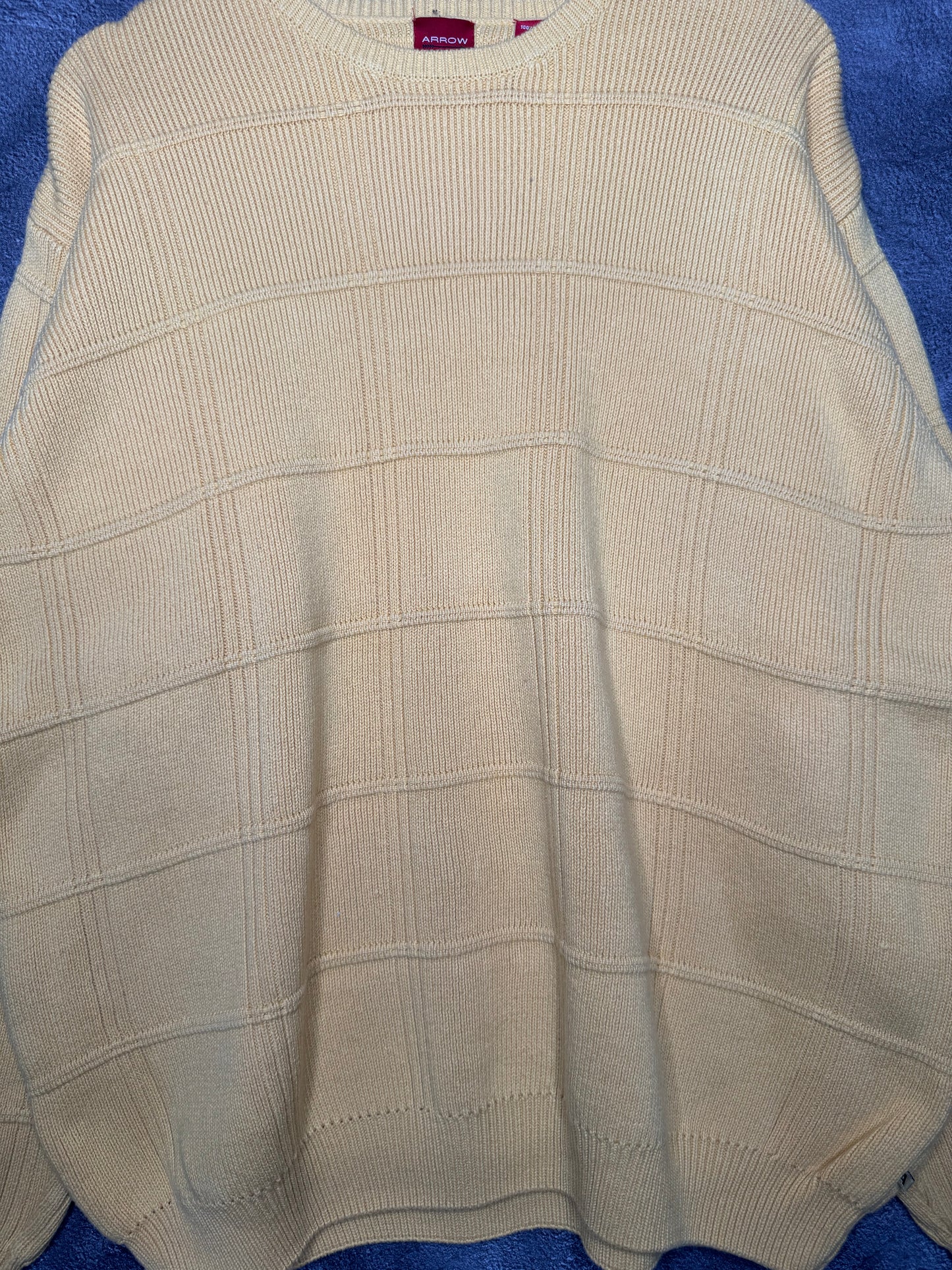 Y2K Yellow Arrow Znit Sweatshirt XL