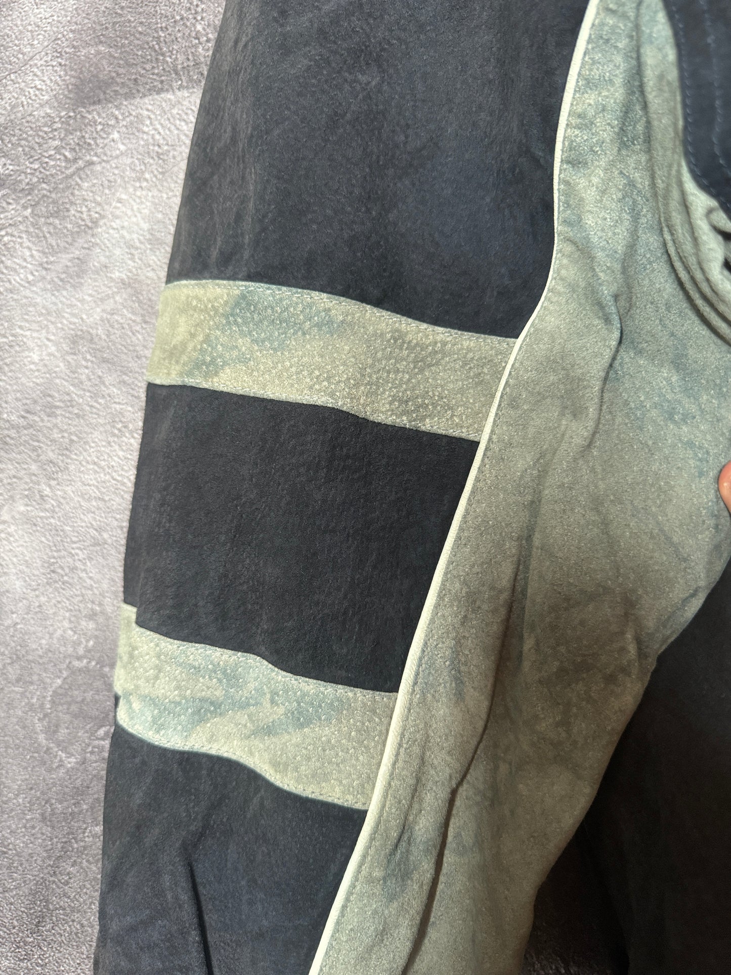 Y2K Dallas Cowboys NFL "D" Suede Heavy Jacket XL