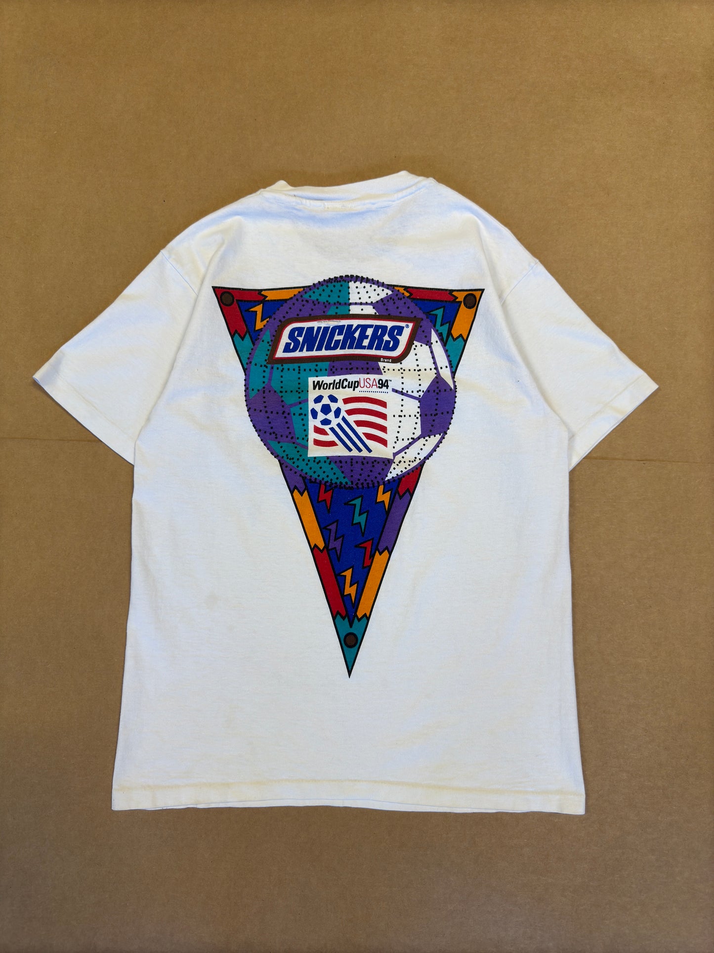 1994 USA World Cup Snickers Sponser Tee M
