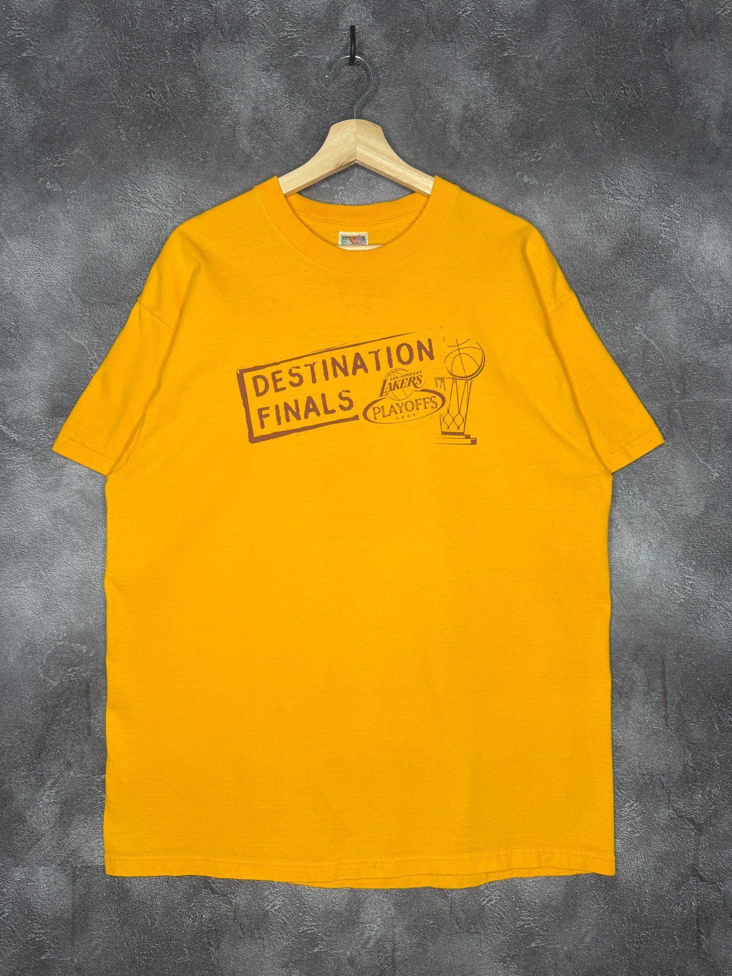2004 Los Angeles Lakers NBA Playoffs Finals Tee XL