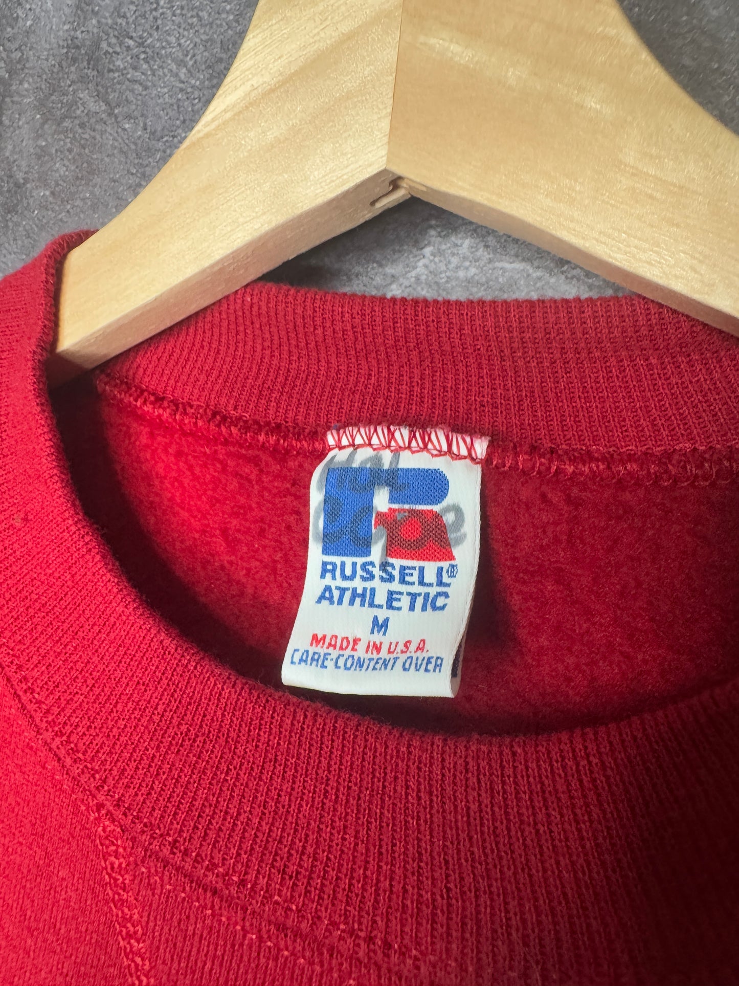 90s Stanford University Spellout Russell Athletic Sweatshirt M