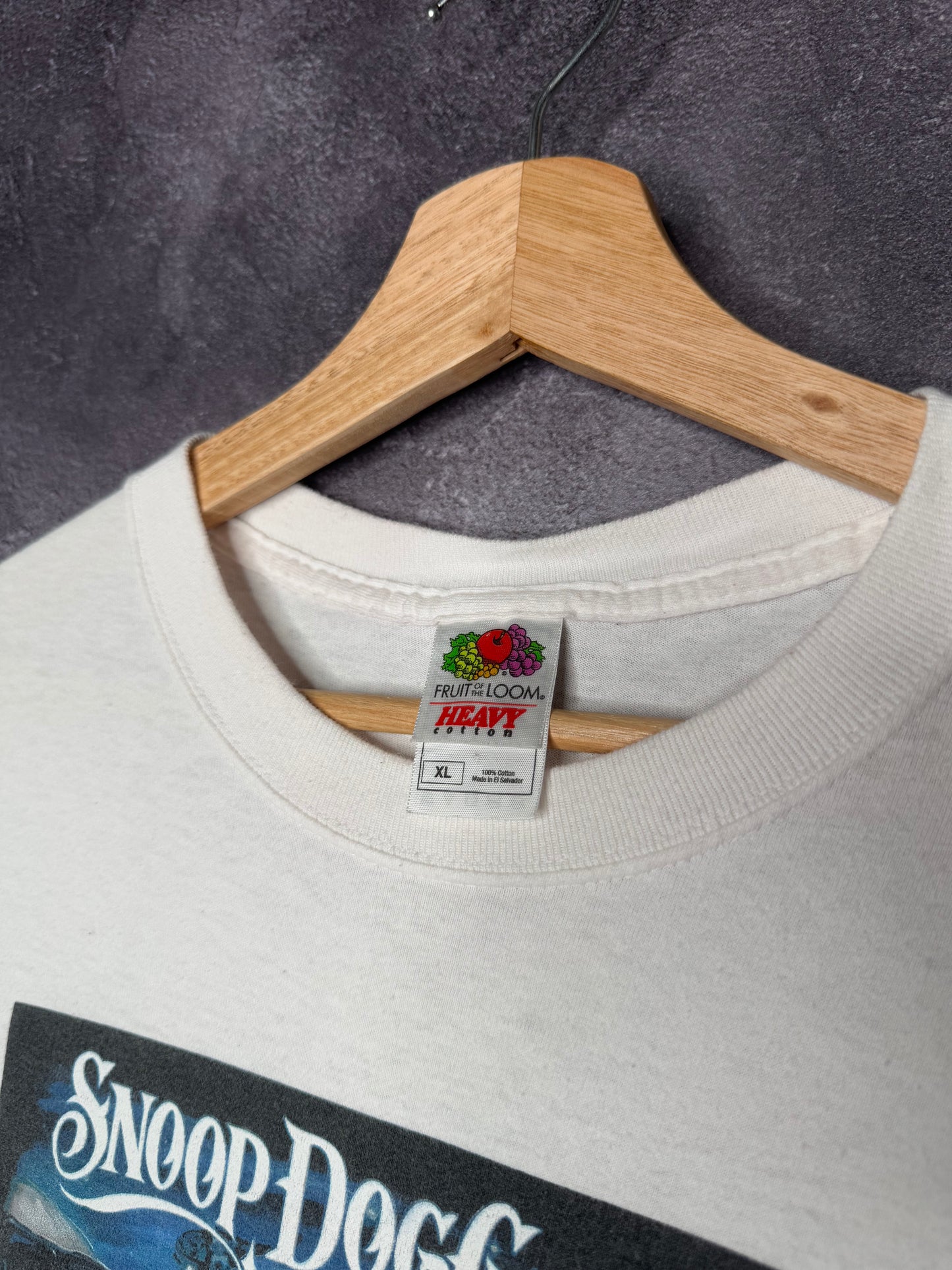 Rare Y2K Snoop Dogg Malice in Wonderland Priority Records Rap Tee XL