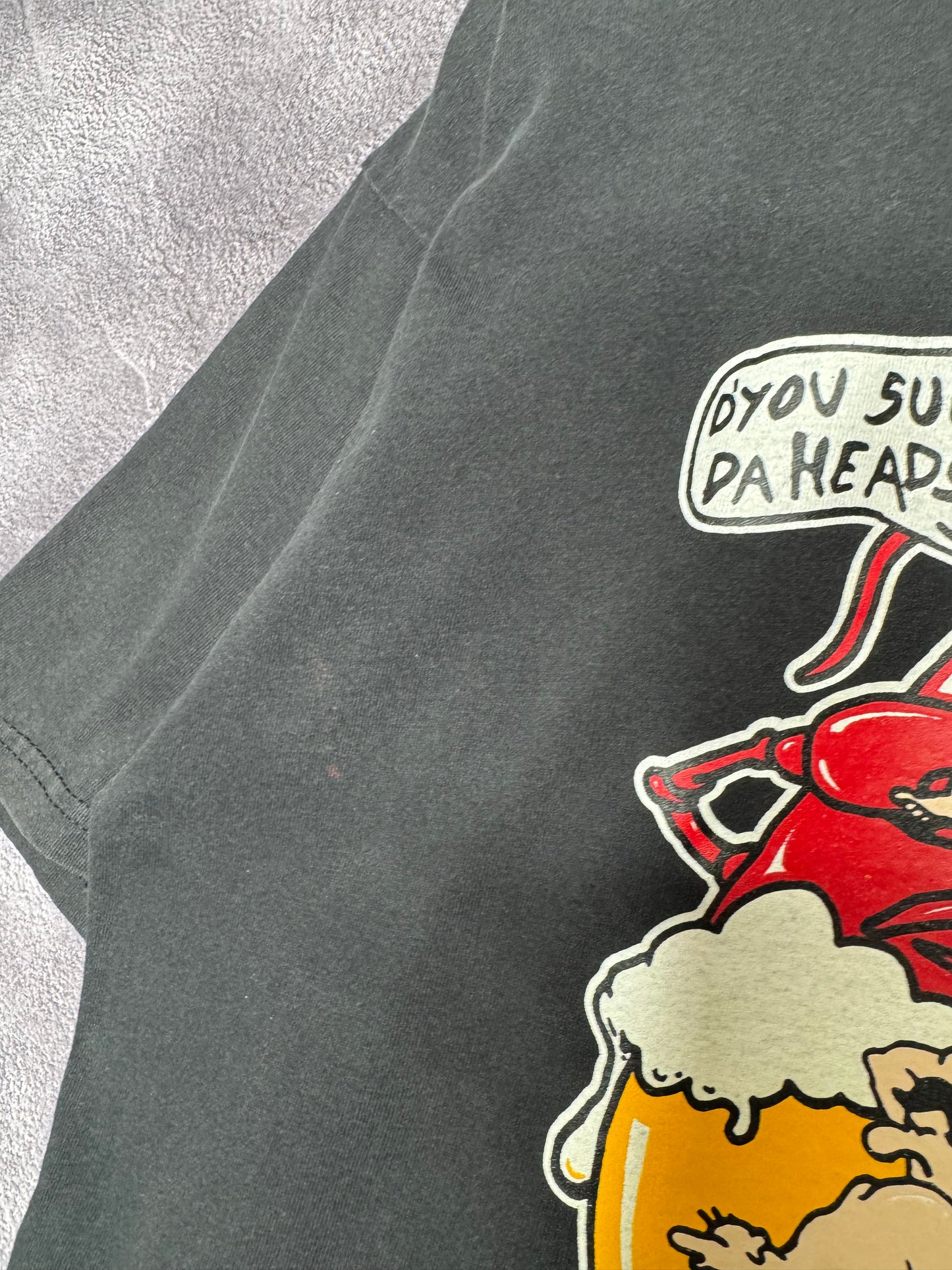 00's Jazz Louisiana Lubbock Kitchen Seafood Crawfish Comedy Tee XL