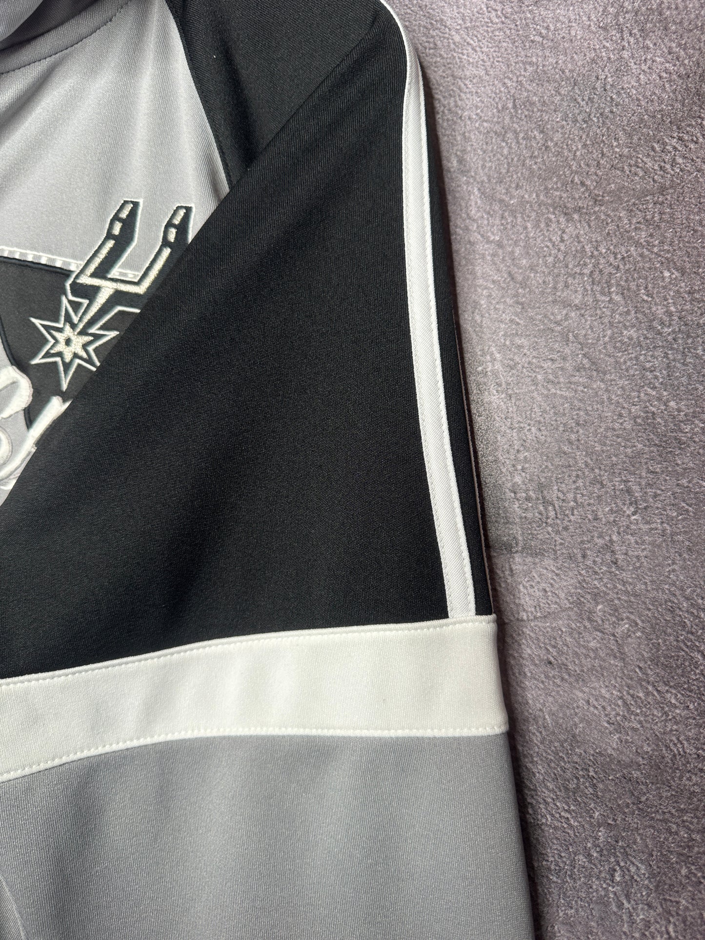 Y2K San Antonio Spurs NBA Adidas Warm Up Jacket L