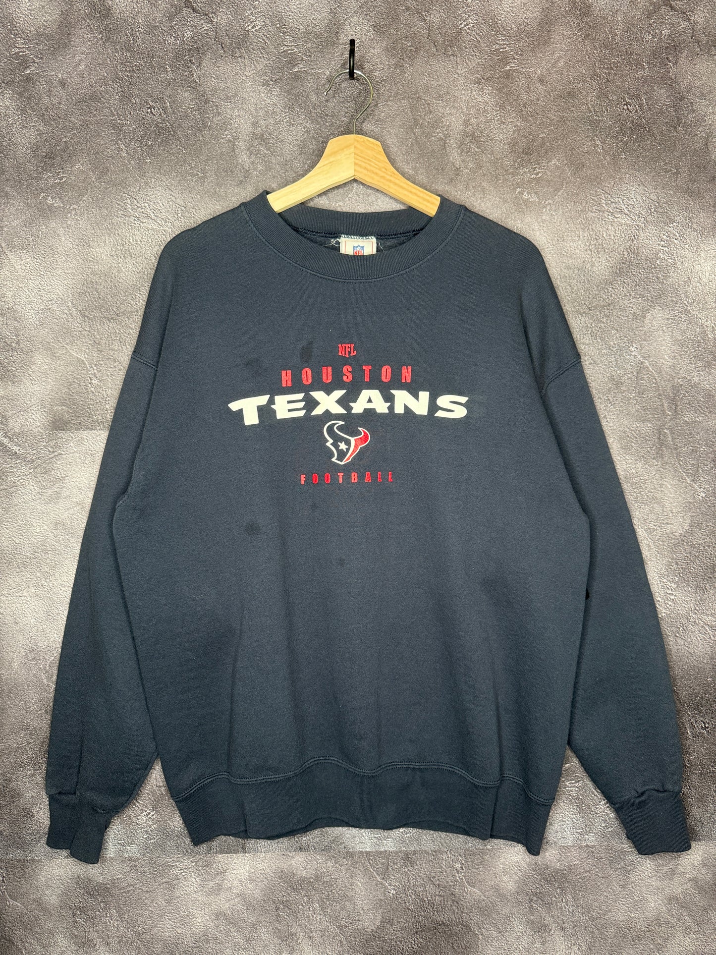 Y2K Houston Texans NFL Football Sweatshirt L