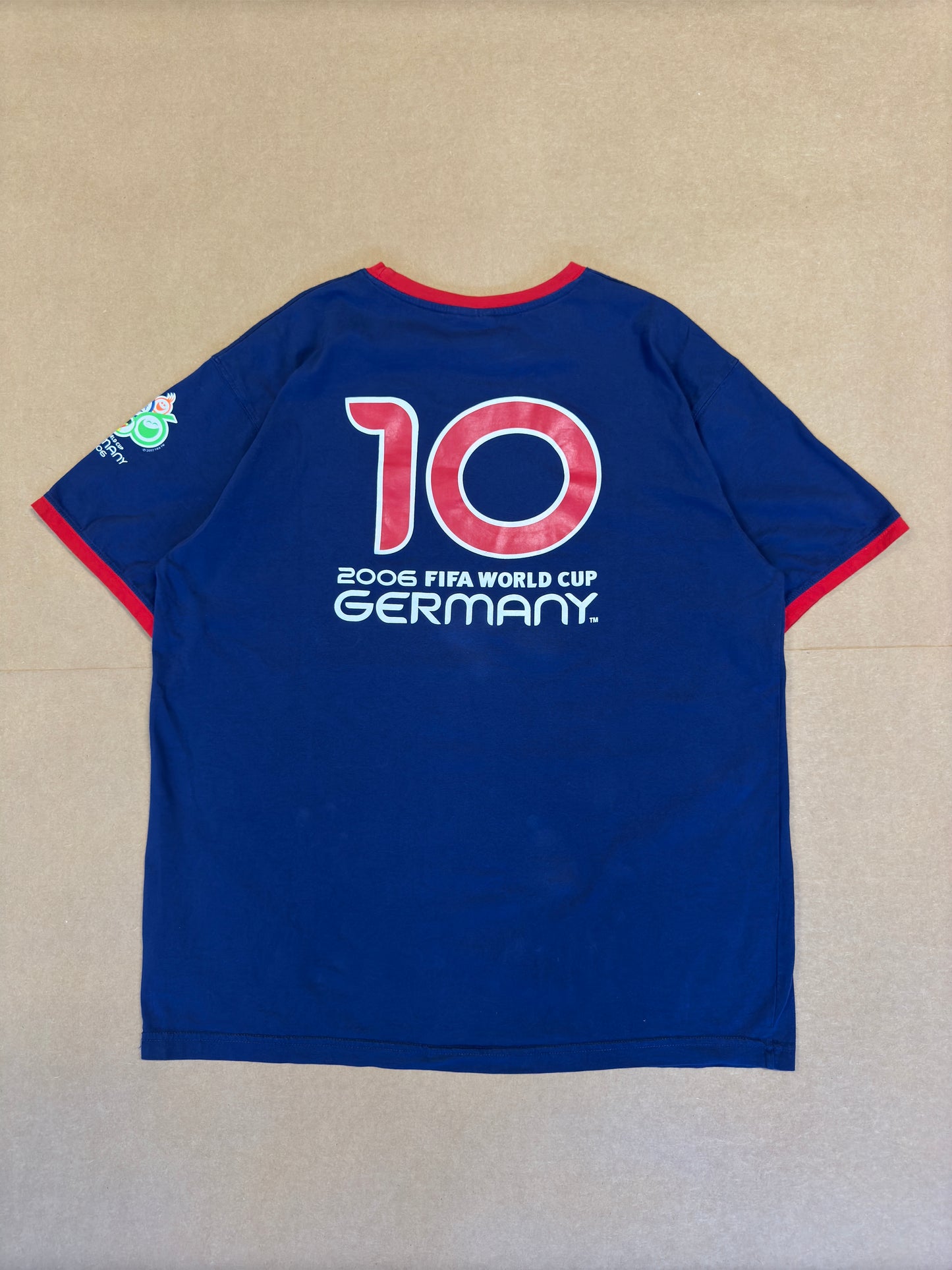 2006 FIFA World Cup Germany Ringer #10 Tee XL