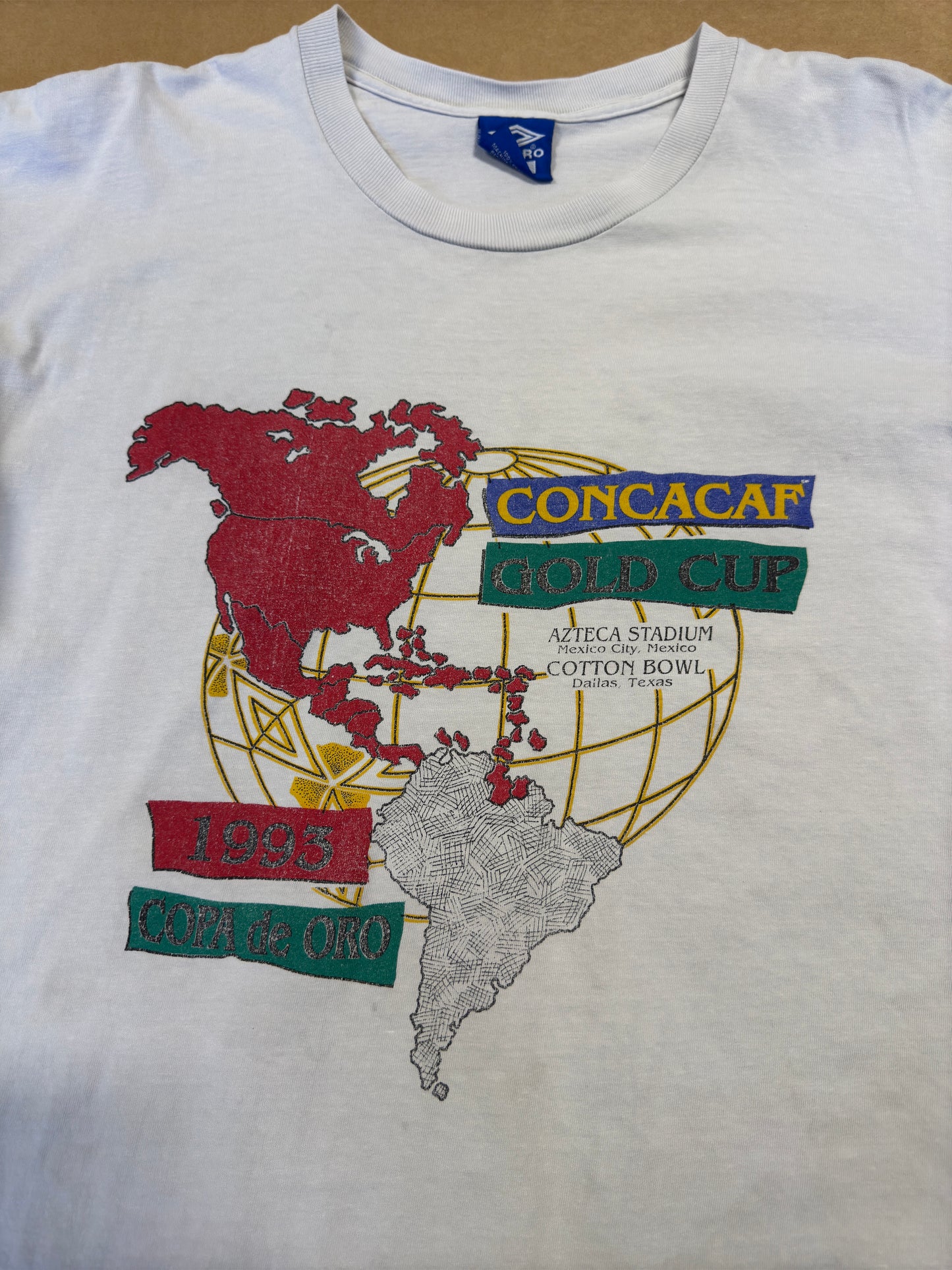 1993 CONCACAF Gold Cup Umbro Tee XL