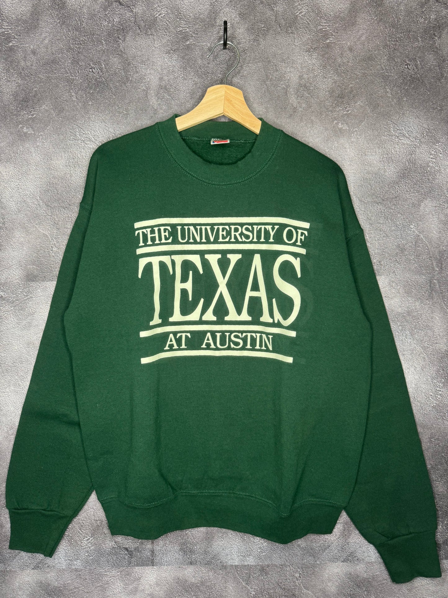 90s The University of Texas at Austin Green Sweatshirt XL