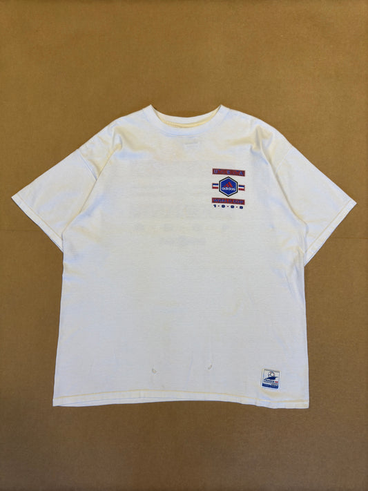 1998 France Adidas USA World Cup Tee 2XL