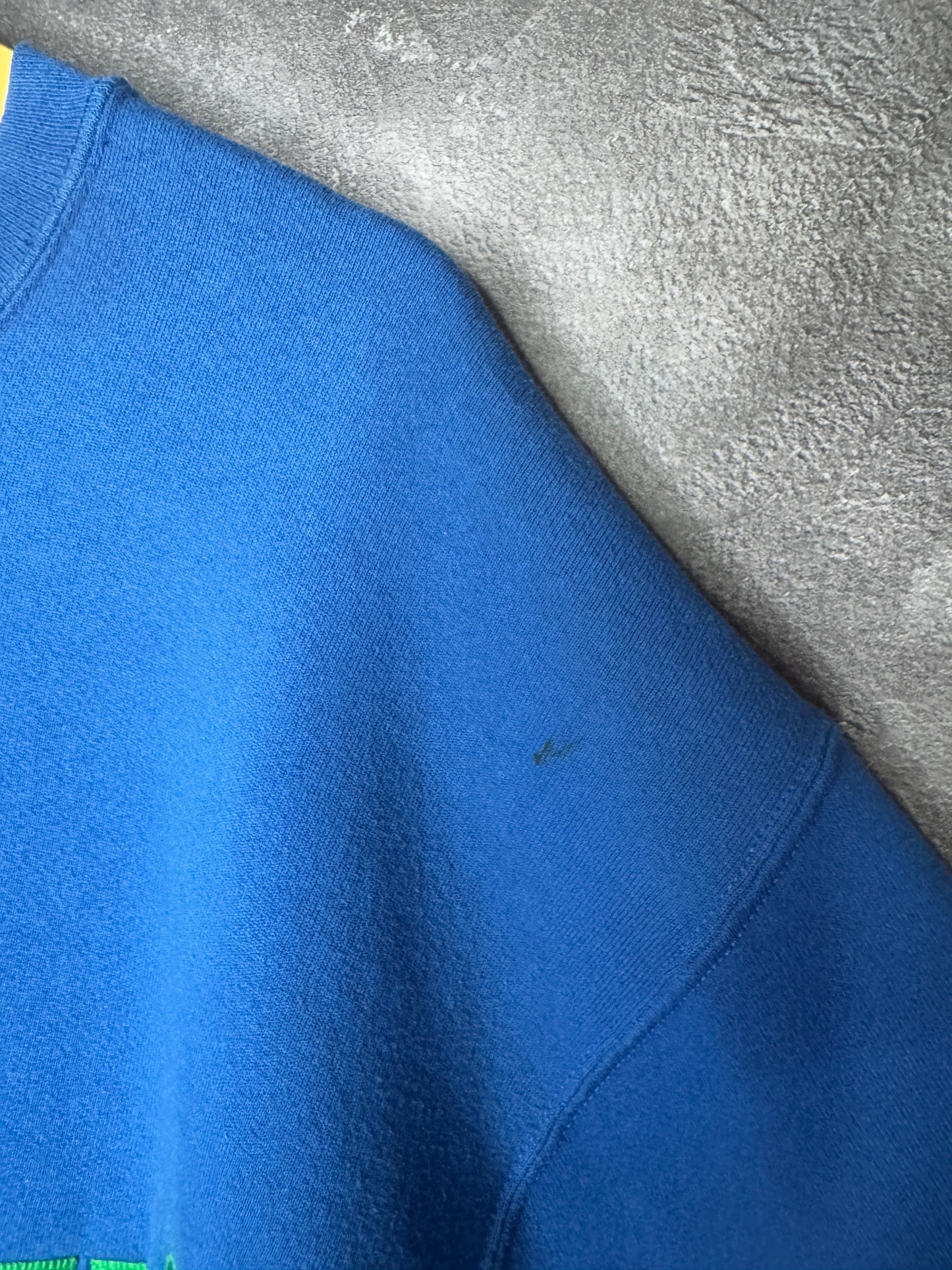 90s Seattle Seahawks Retro Logo Chalk Line Sweatshirt XL