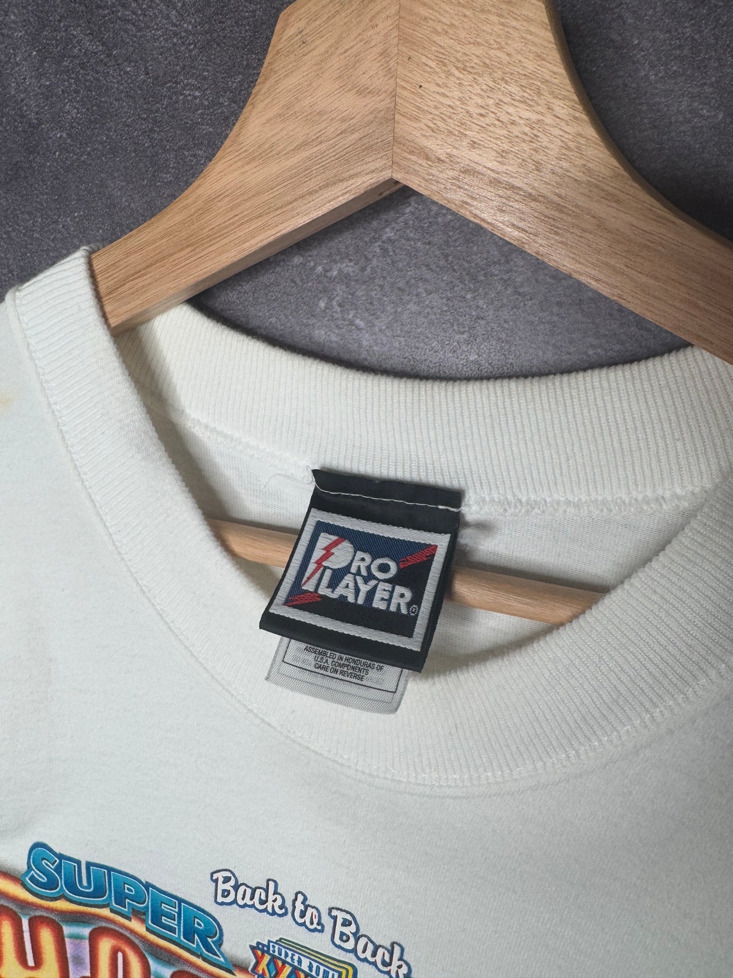 1999 Denver Broncos Super Bowl XXXIII Caricature Tee 2XL