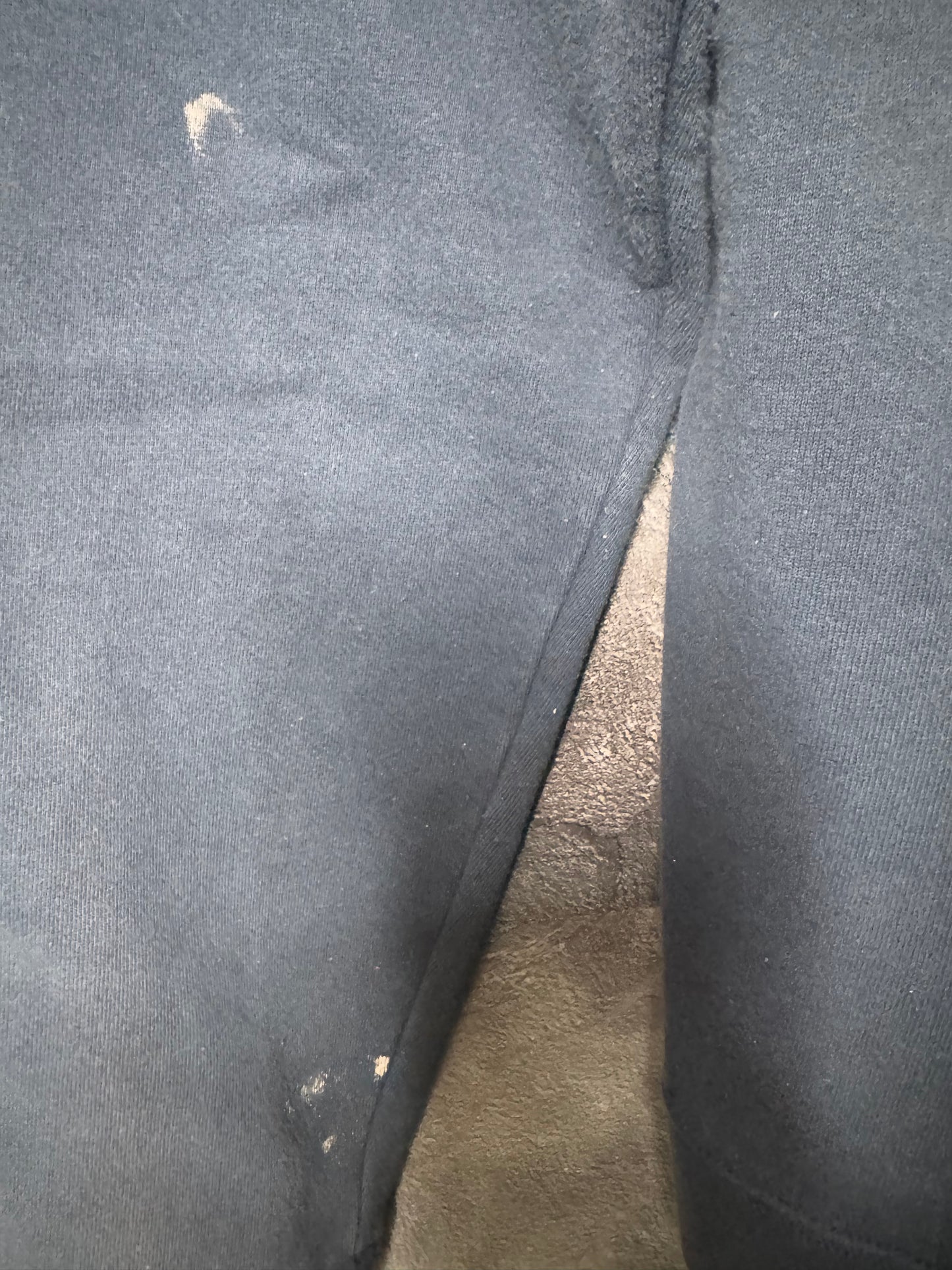 Y2K Nike Swoosh Essential Navy Sweatshirt 2XL