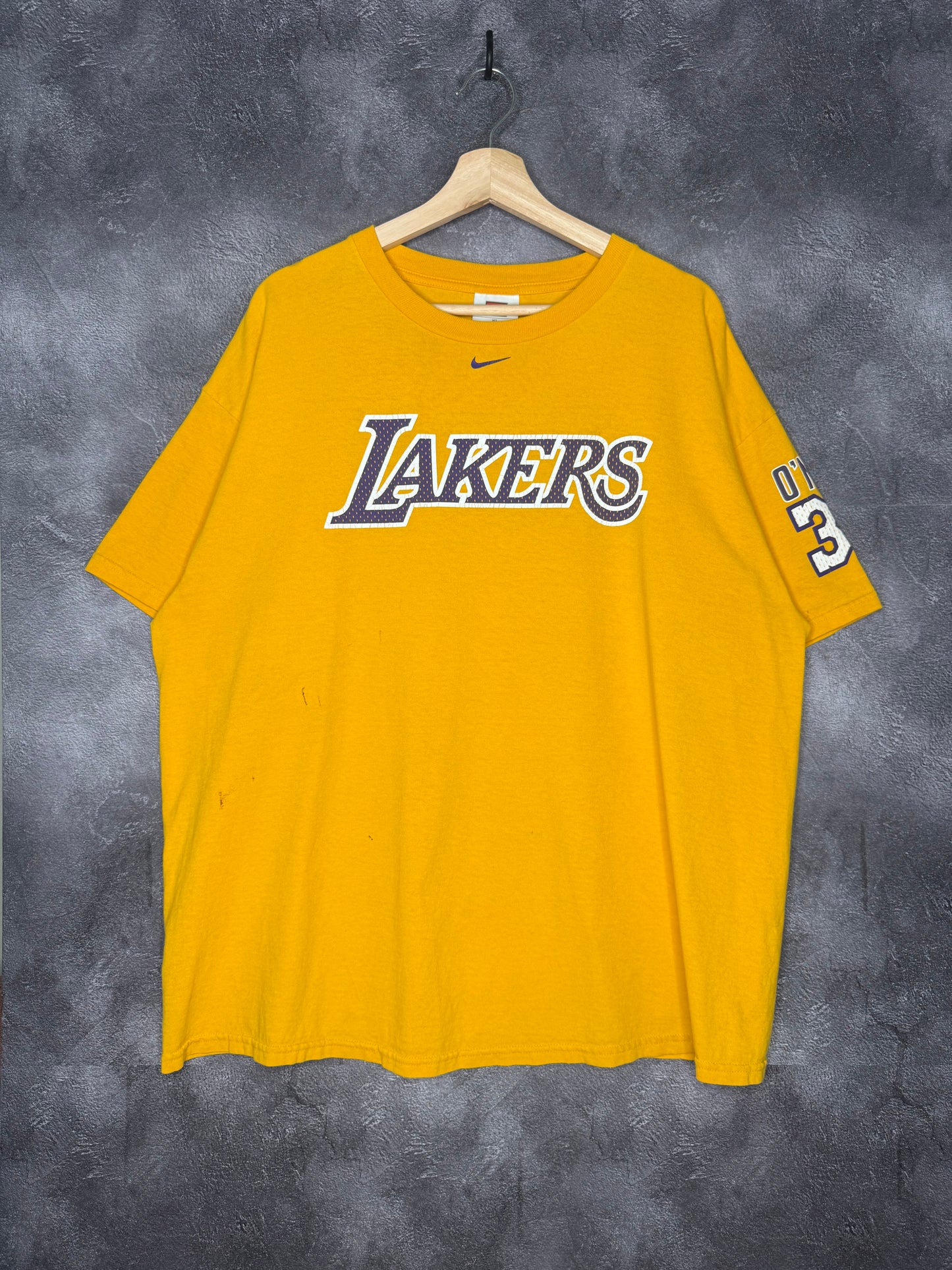 90s Nike Los Angeles Lakers Shaq #34 Centerswoosh Tee XL