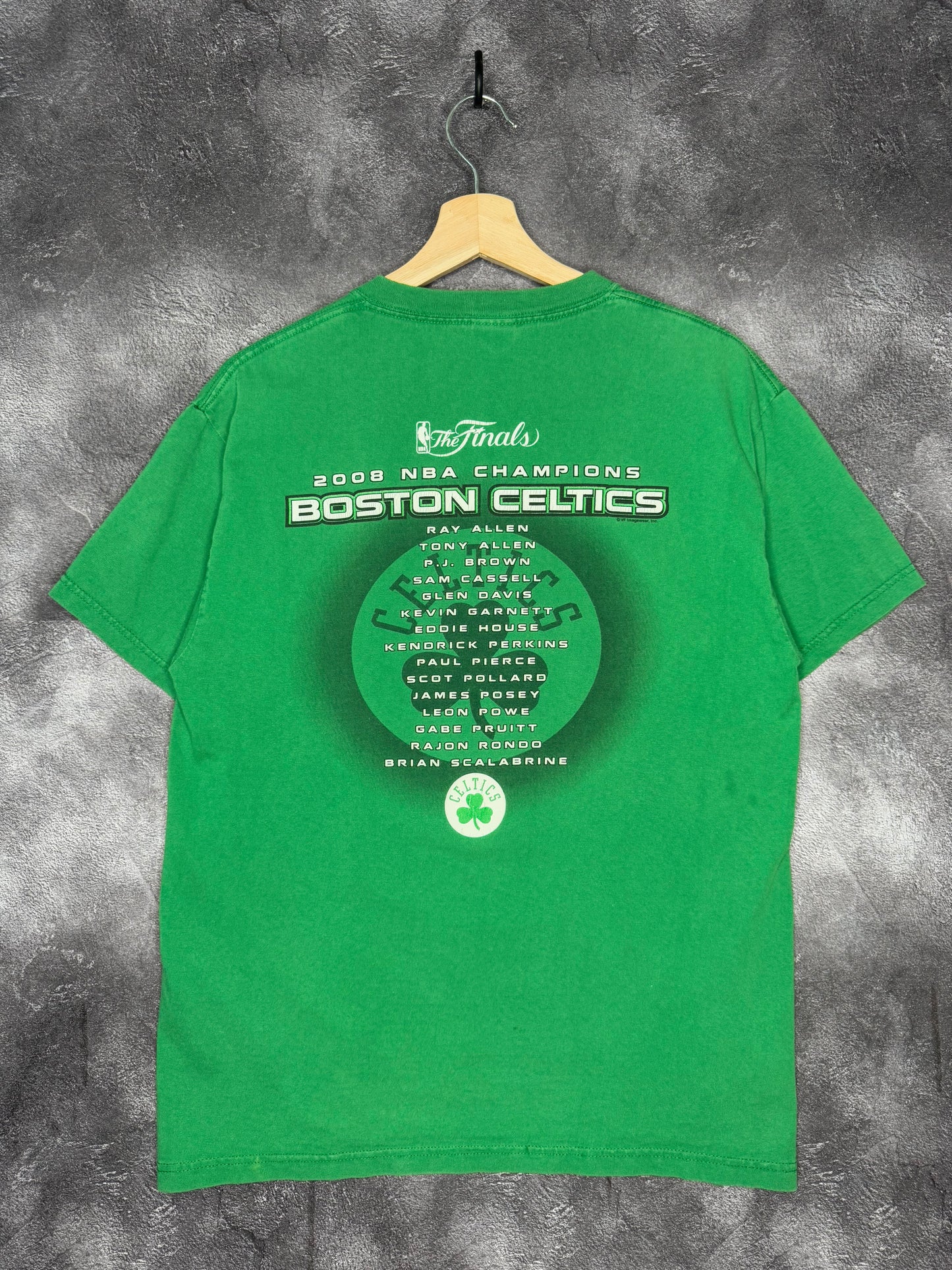2008 Boston Celtics NBA Finals Champions Ring Tee M