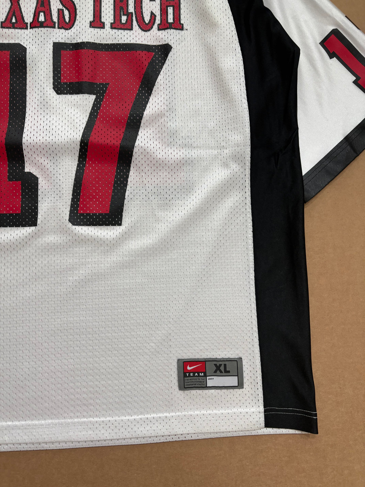 Vintage Y2K Texas Tech #17 Nike Football Jersey XL