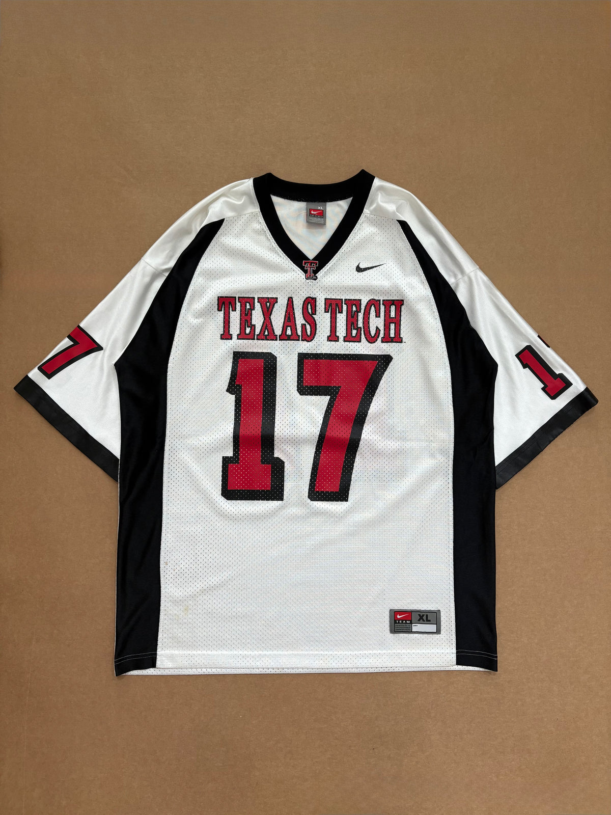Vintage Y2K Texas Tech #17 Nike Football Jersey XL