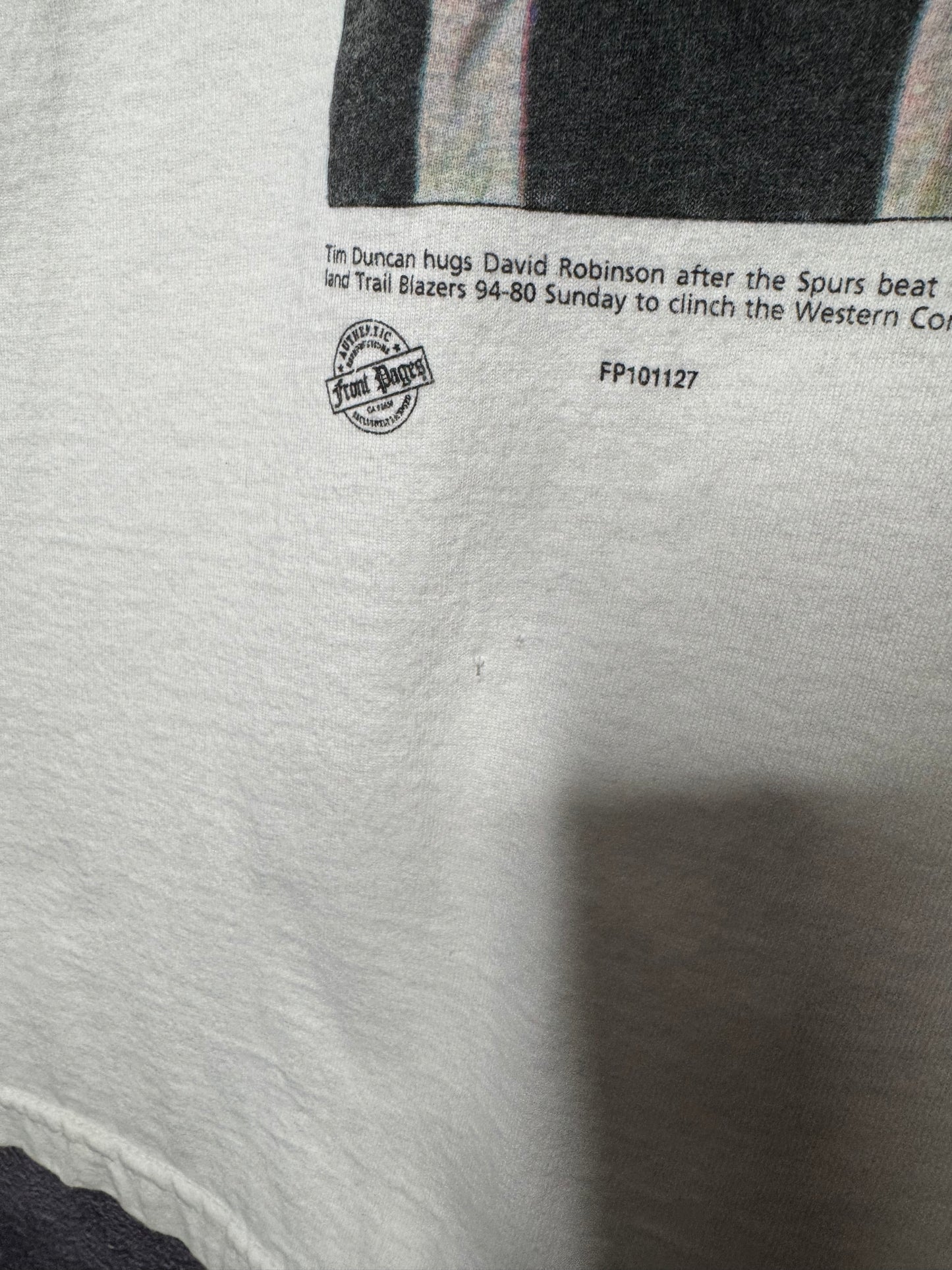 1999 San Antonio Express News Duncan Robinson Tee XL