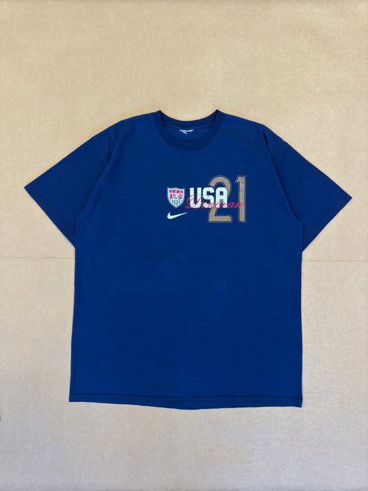 90's US Soccer Team Landon Donovan #21 Nike Tee XL