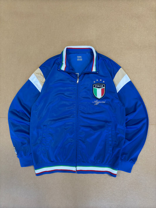 Y2K Italia Gol Italy Zip up Jacket L