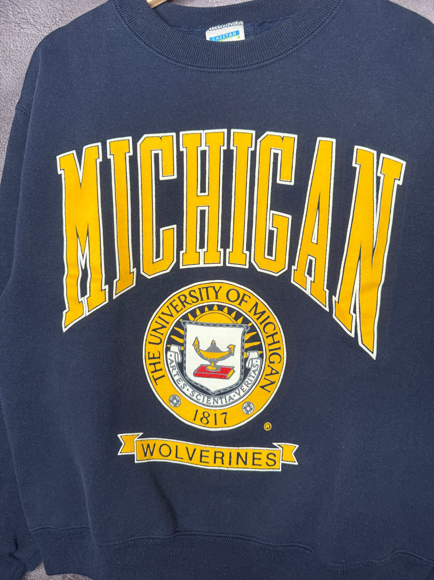 90s The University of Michigan Wolverines Sweatshirt M