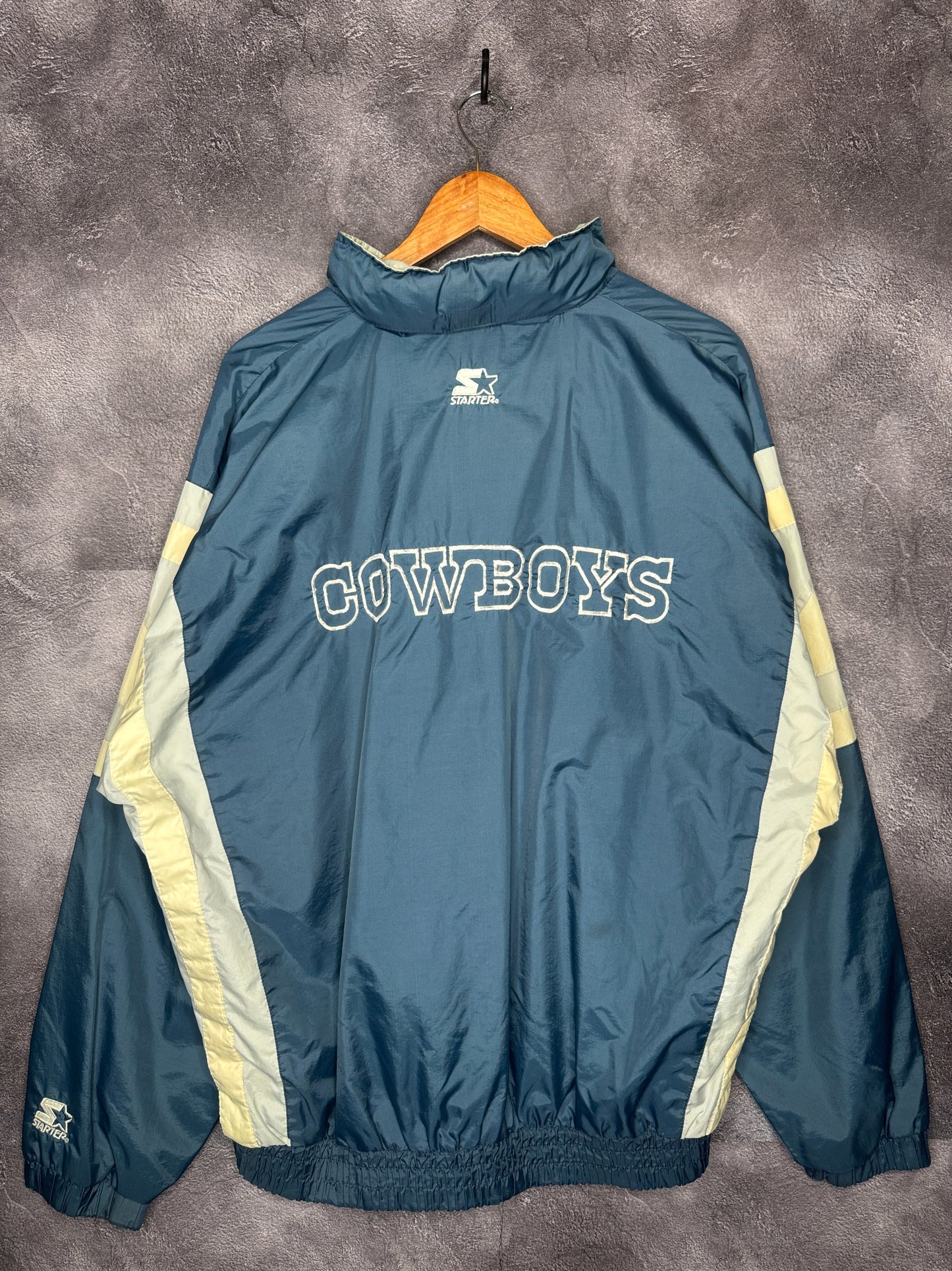 90s NFL Dallas Cowboys Starter Zip Up Jacket XL