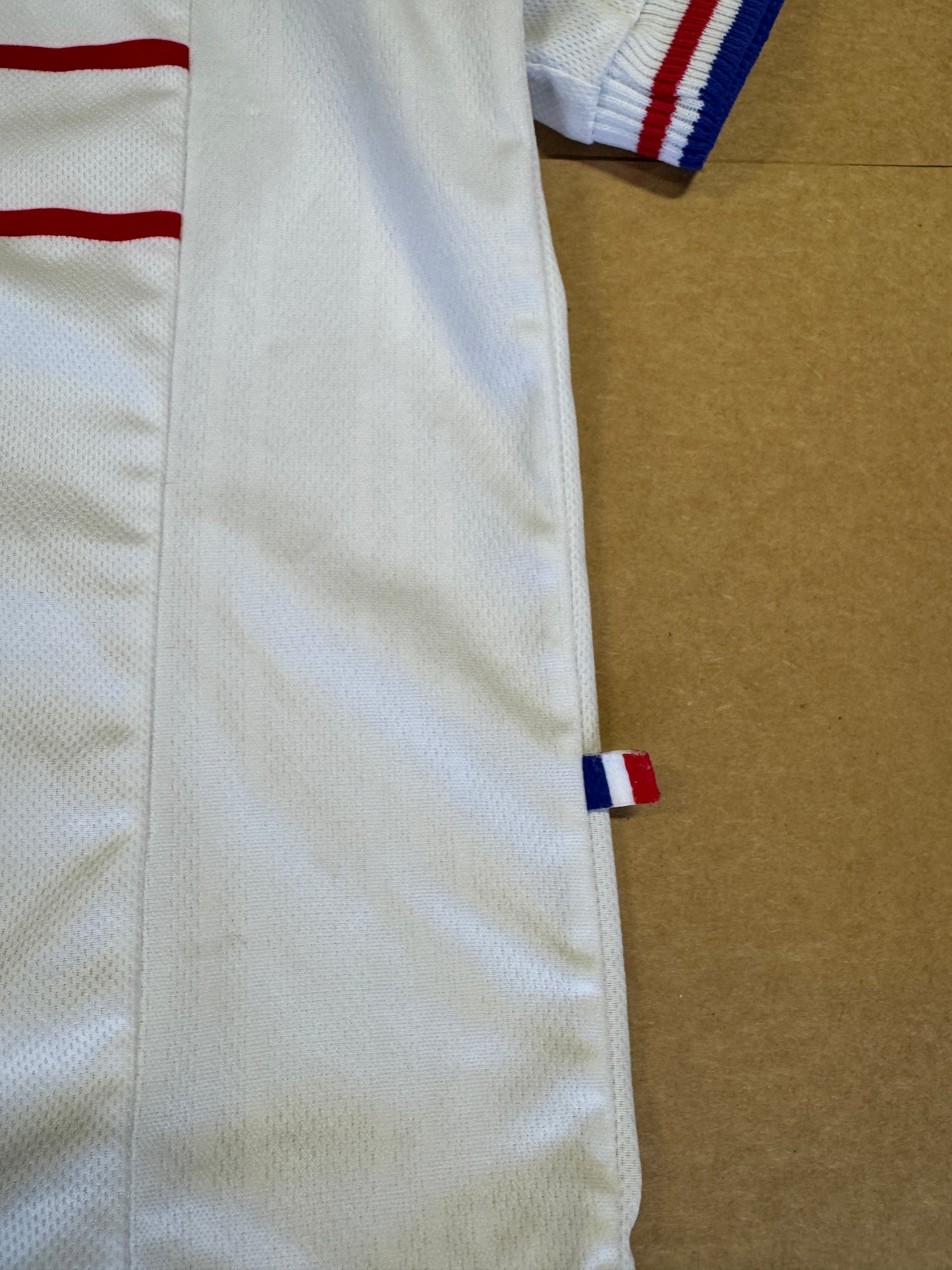 1998 World Cup Zidane #10 France Soccer Jersey XL