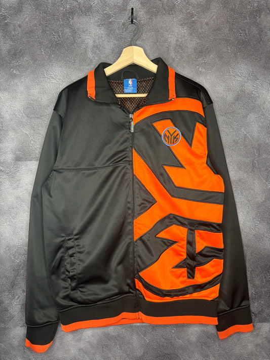 Y2K New York Knicks NBA Big Logo Zip Up Jacket L