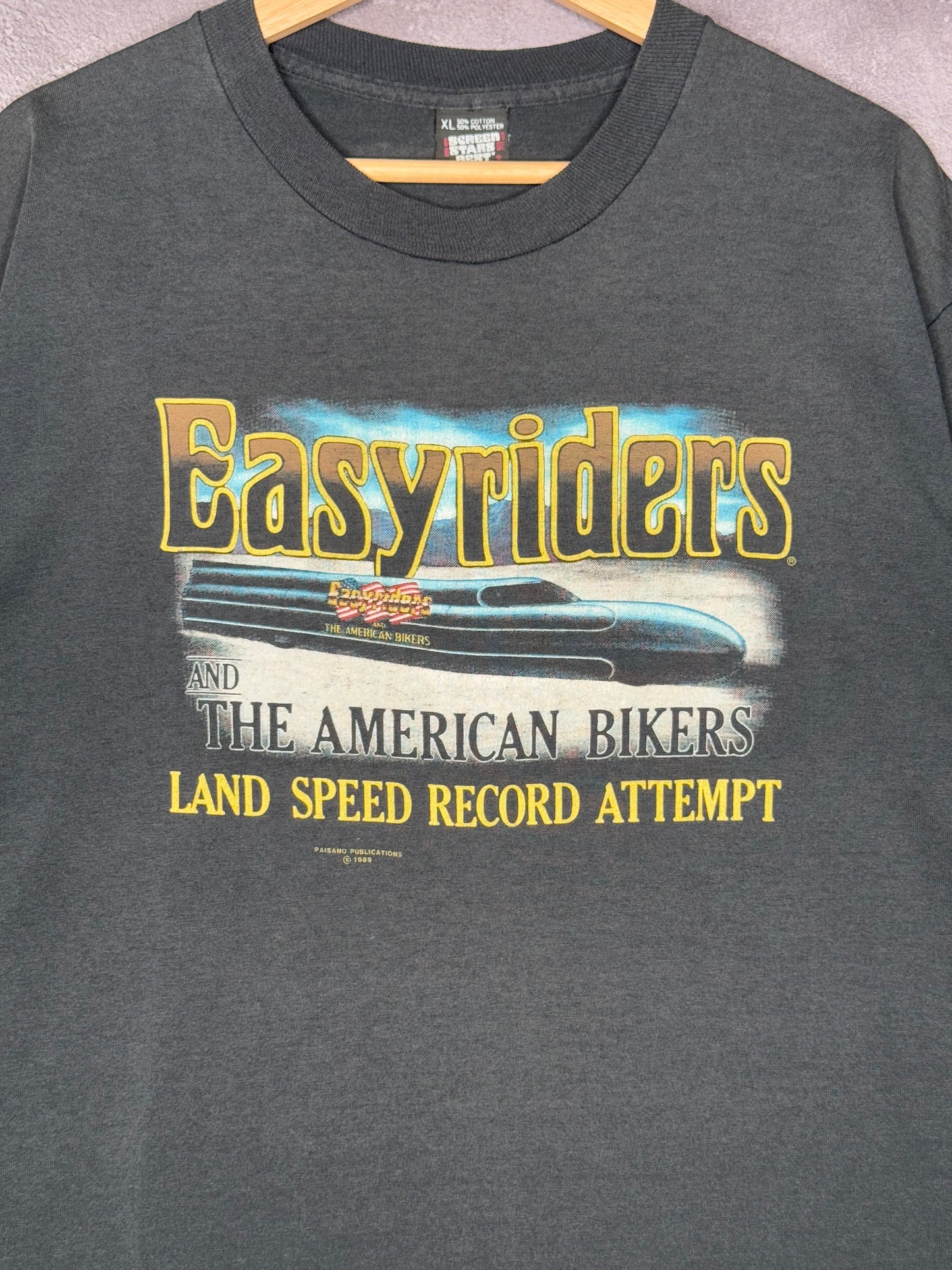 1989 Easyriders and The American Bikers 3D Emblem L