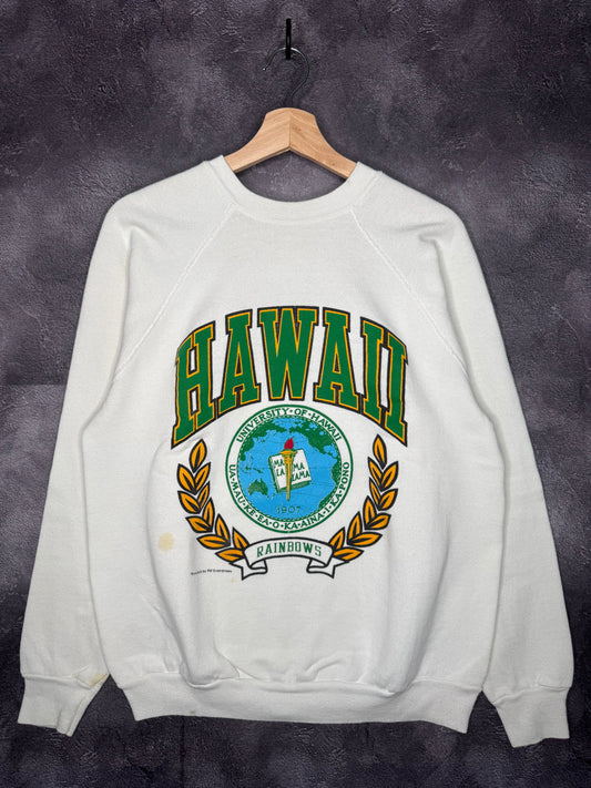 90s University of Hawaii Rainbows Sweatshirt M