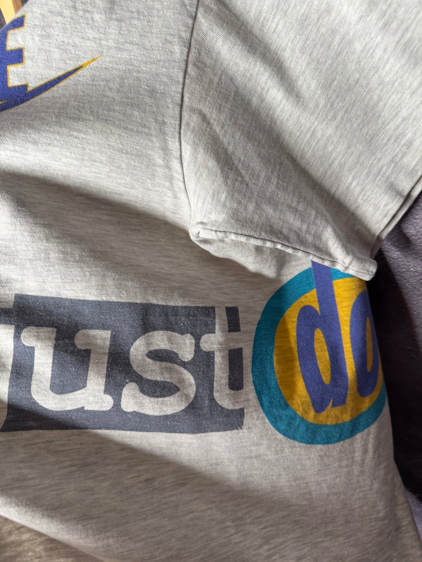 90's Nike Just Do It wrap around Swoosh Tee Size L