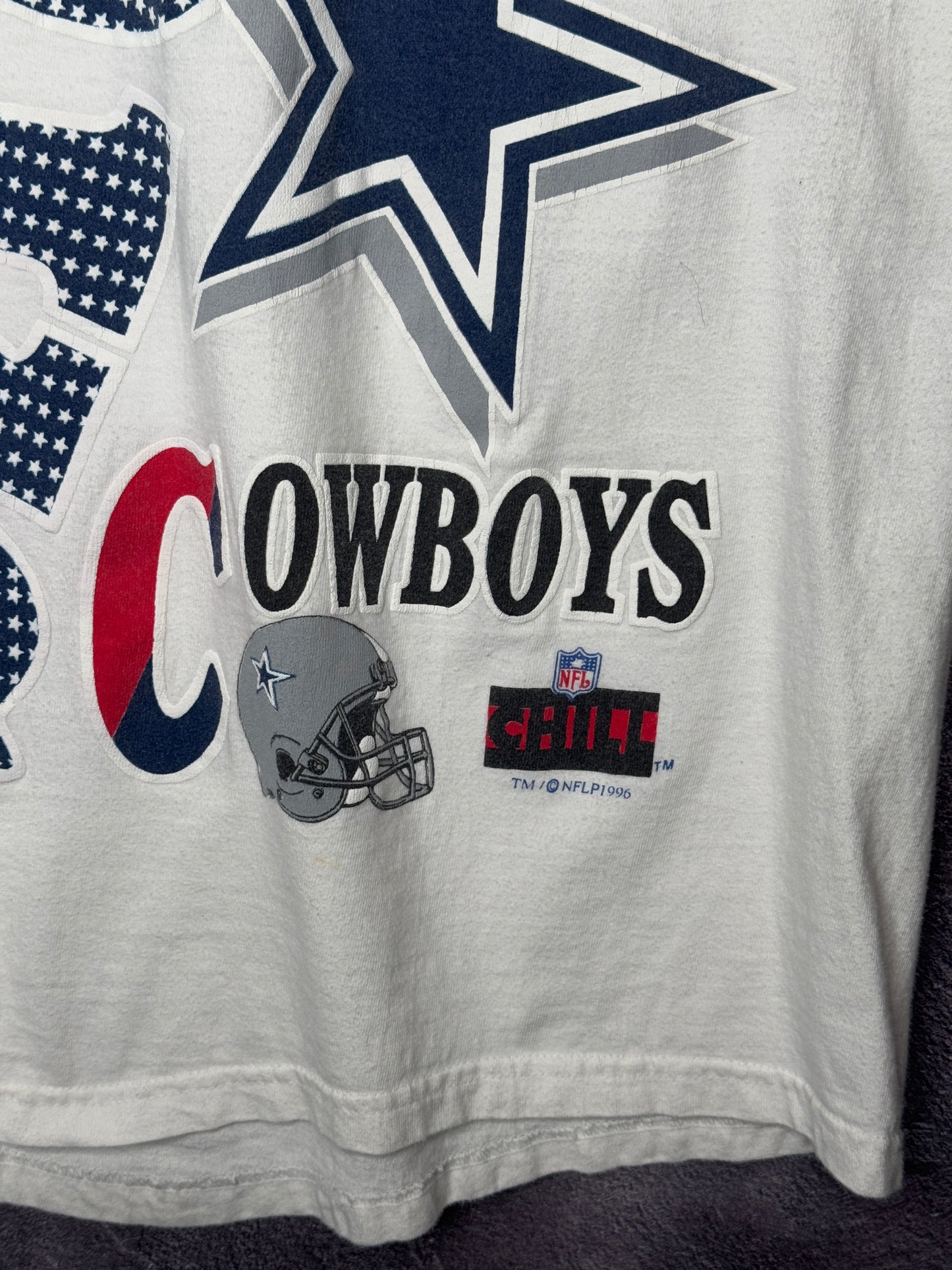 1996 Dallas Cowboys NFL Big Graphic Chill Tee XL
