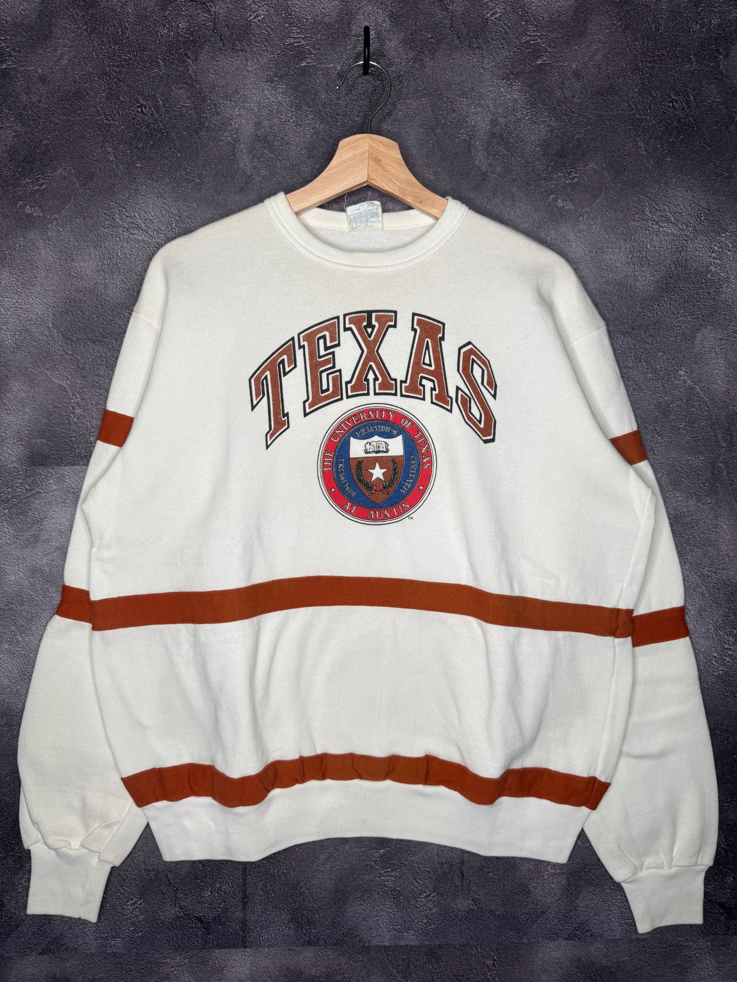90s University of Texas Longhorns Chalk Line Sweatshirt XL