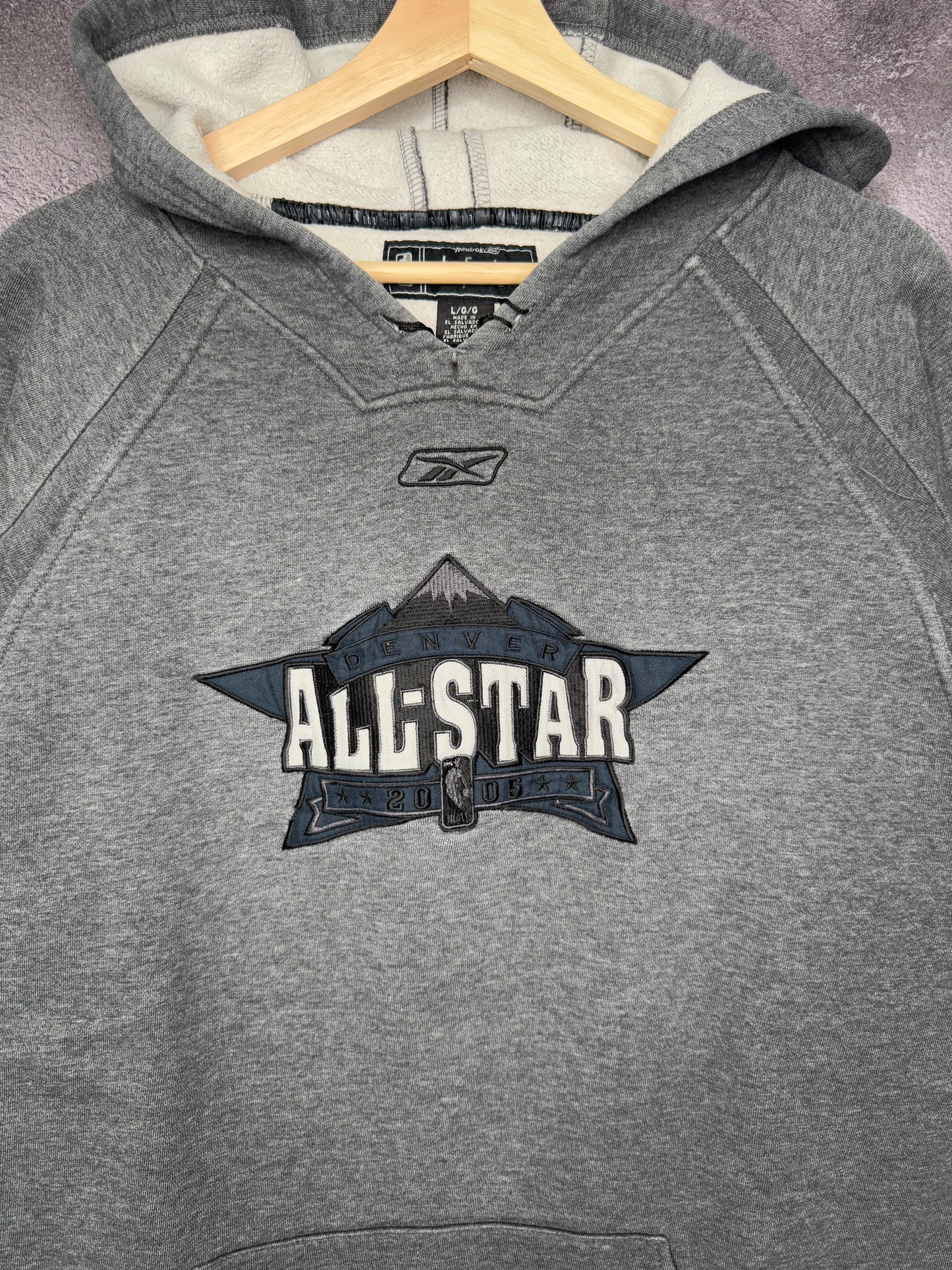 2005 NBA All Star Game Denver Reebok Hoodie 2XL