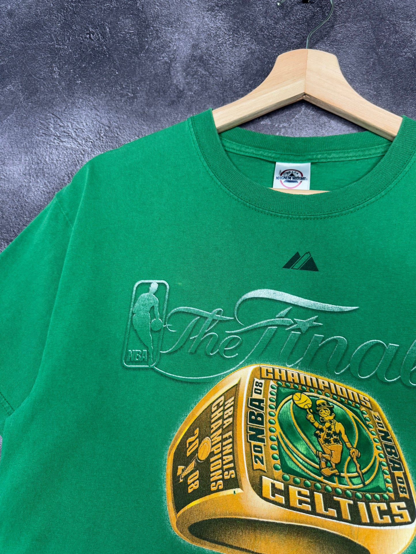 2008 Boston Celtics NBA Finals Champions Ring Tee M