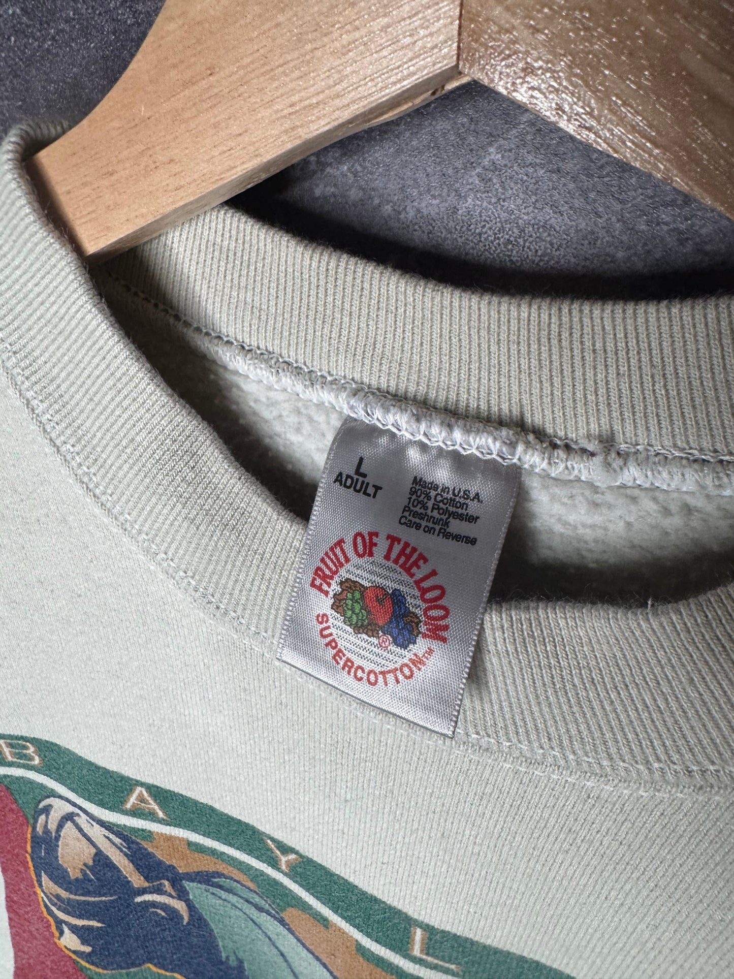 1996 Baylor University 87th Homecoming Anniversary Sweatshirt L