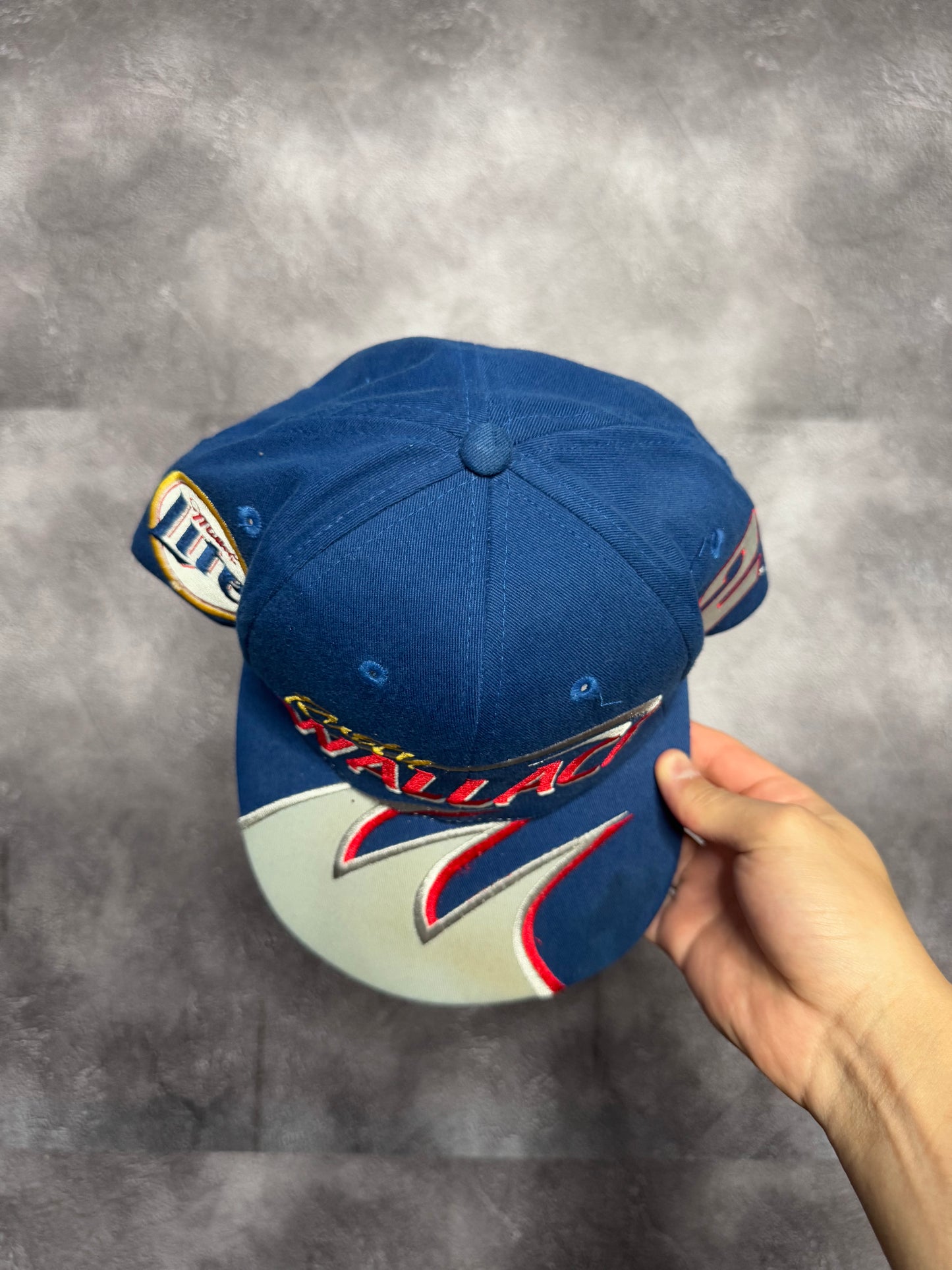 2000 Rusty Wallace NASCAR Sharktooth Snapback Hat