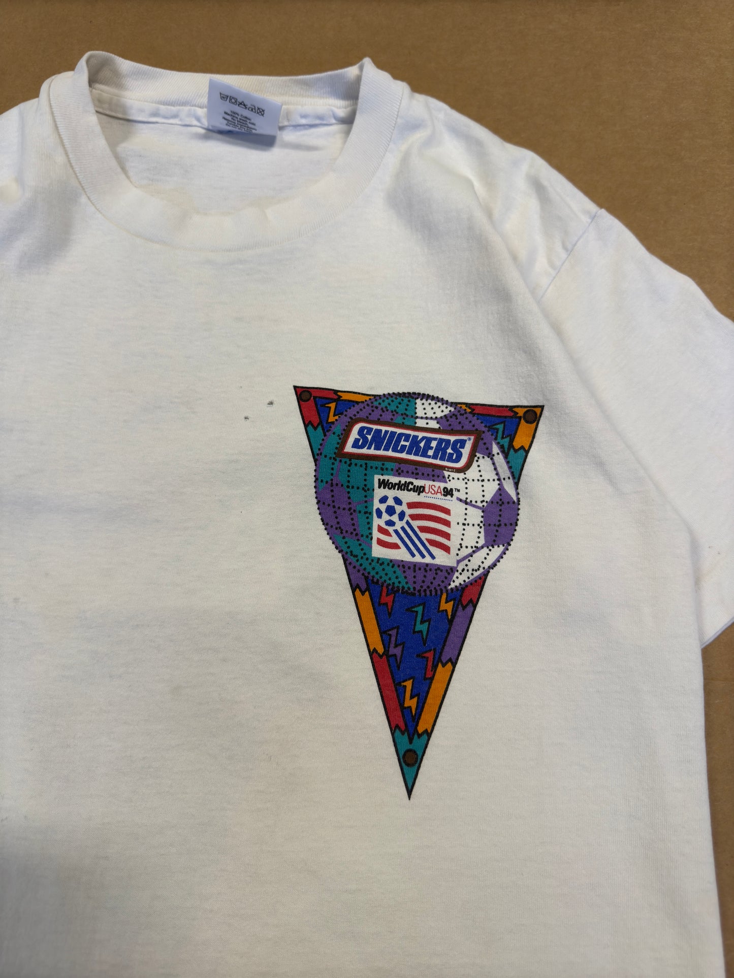 1994 USA World Cup Snickers Sponser Tee M