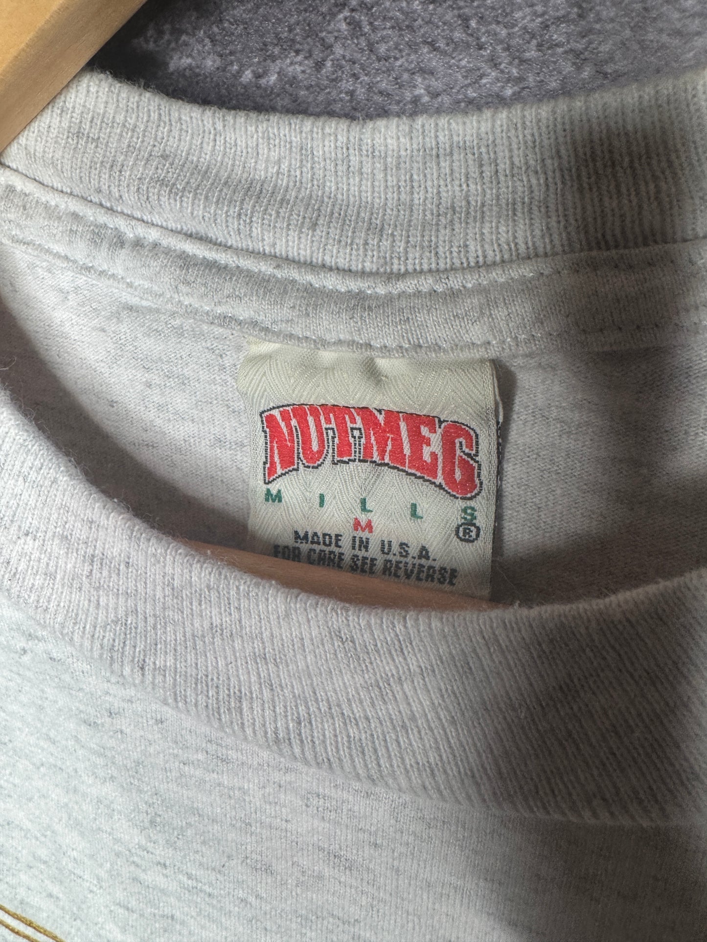 1992 MLB World Series Braves vs Blue Jays Patch Tee M