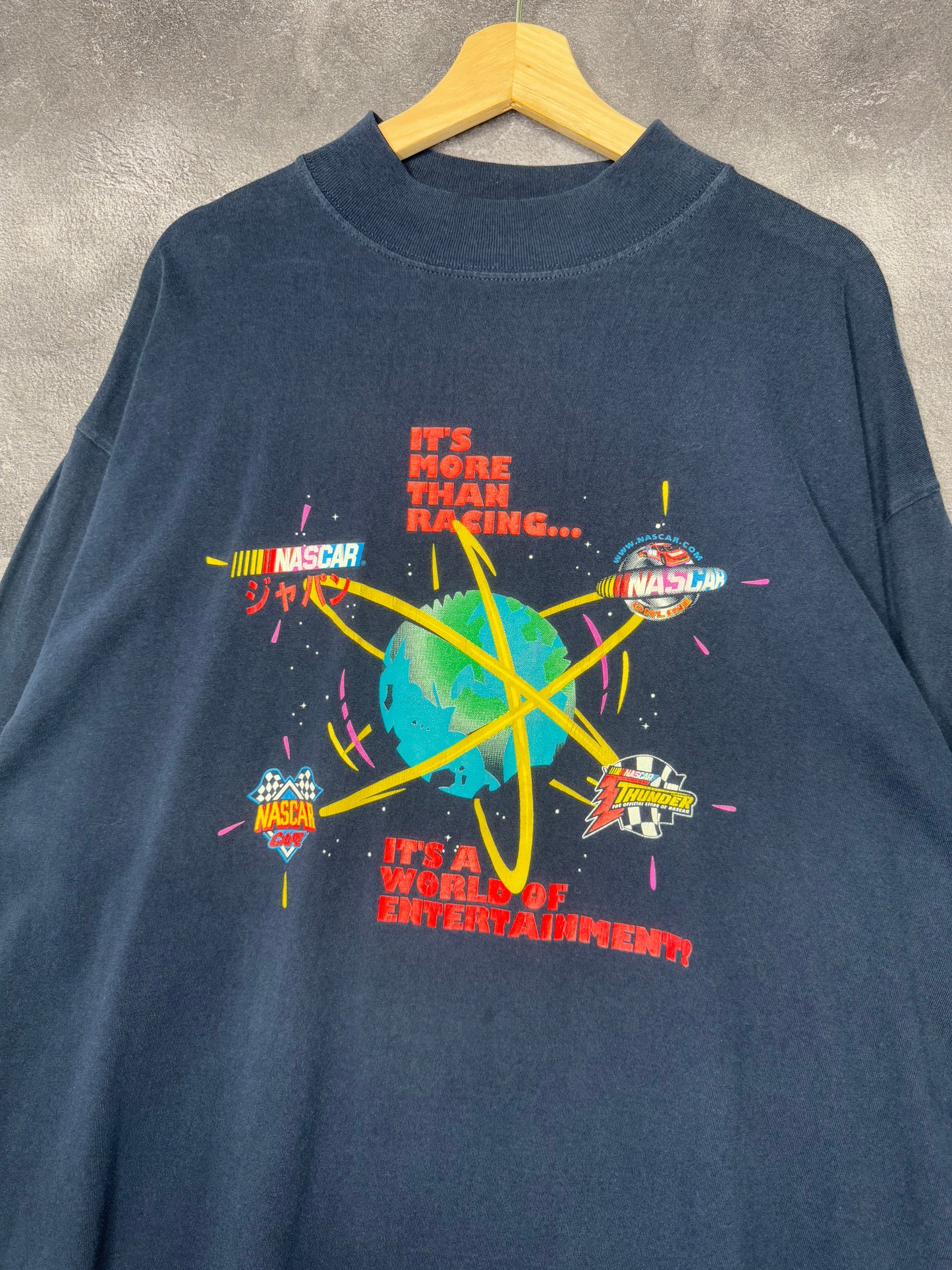 90s Nascar World of Entertainment Longsleeve Tee XLT