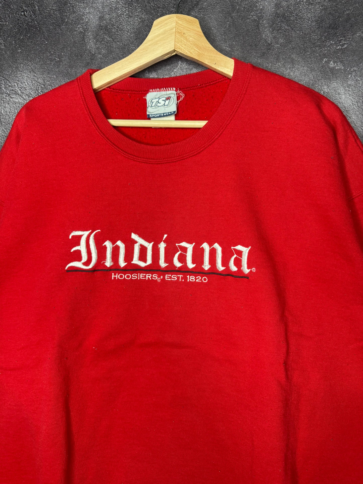 90s University of Indiana Hoosiers TSI Sweatshirt Size XL