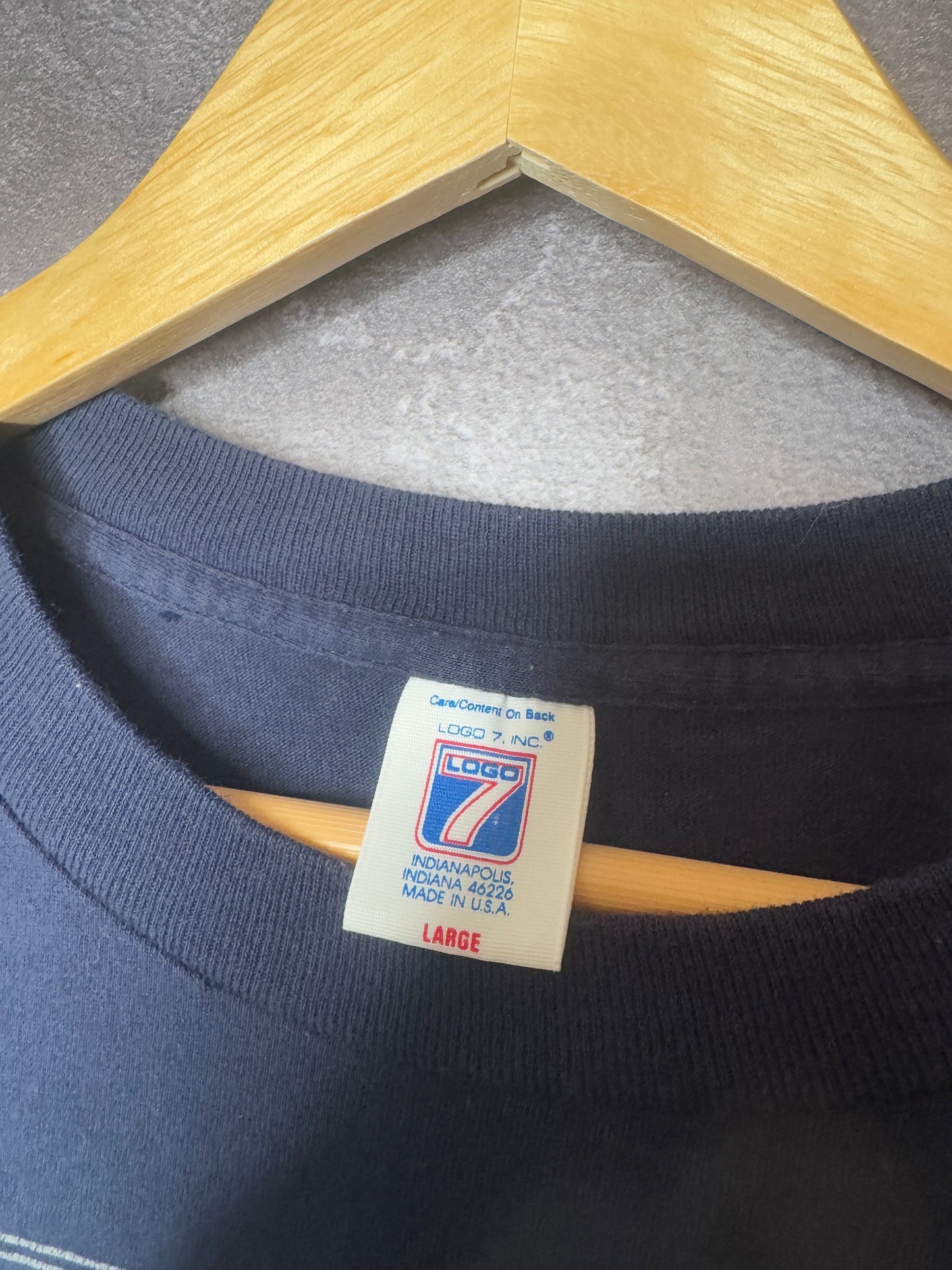 1996 Dallas Cowboys NFC Champions Super Bowl XXX Logo 7 Tee L